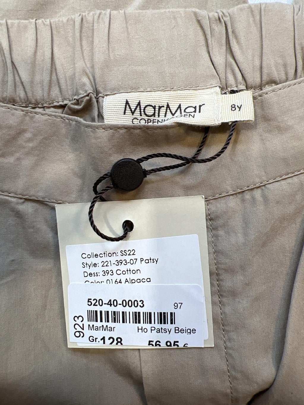 Stoffhosen Hosen & Jeans Kleidung Beige Stoffhose Label Image Last Season