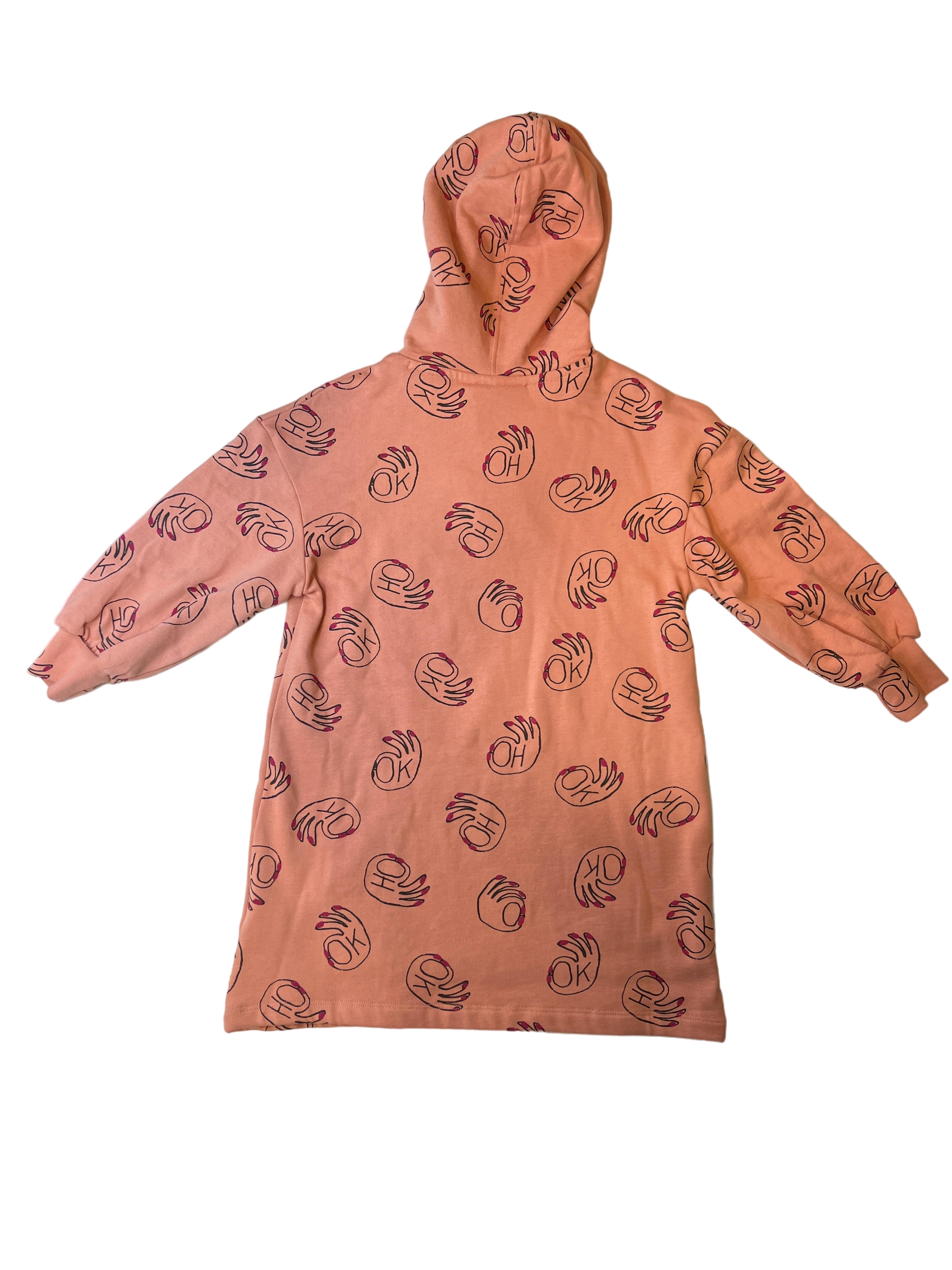 Hoodies Sweatshirts & Hoodies Kleidung Rosa Hoodie Rear Image Last Season