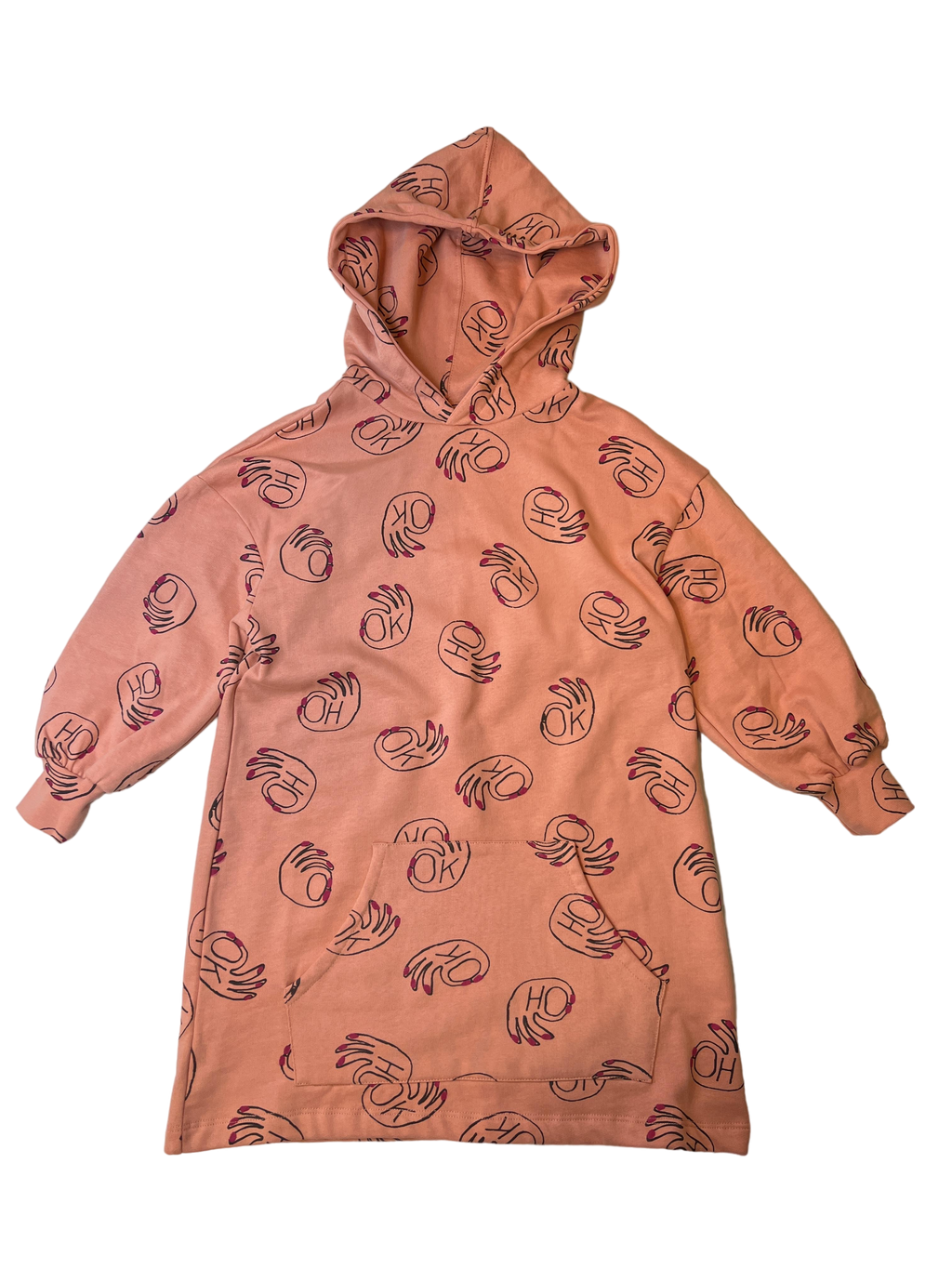 Hoodies Sweatshirts & Hoodies Kleidung Rosa Hoodie Front Image Last Season