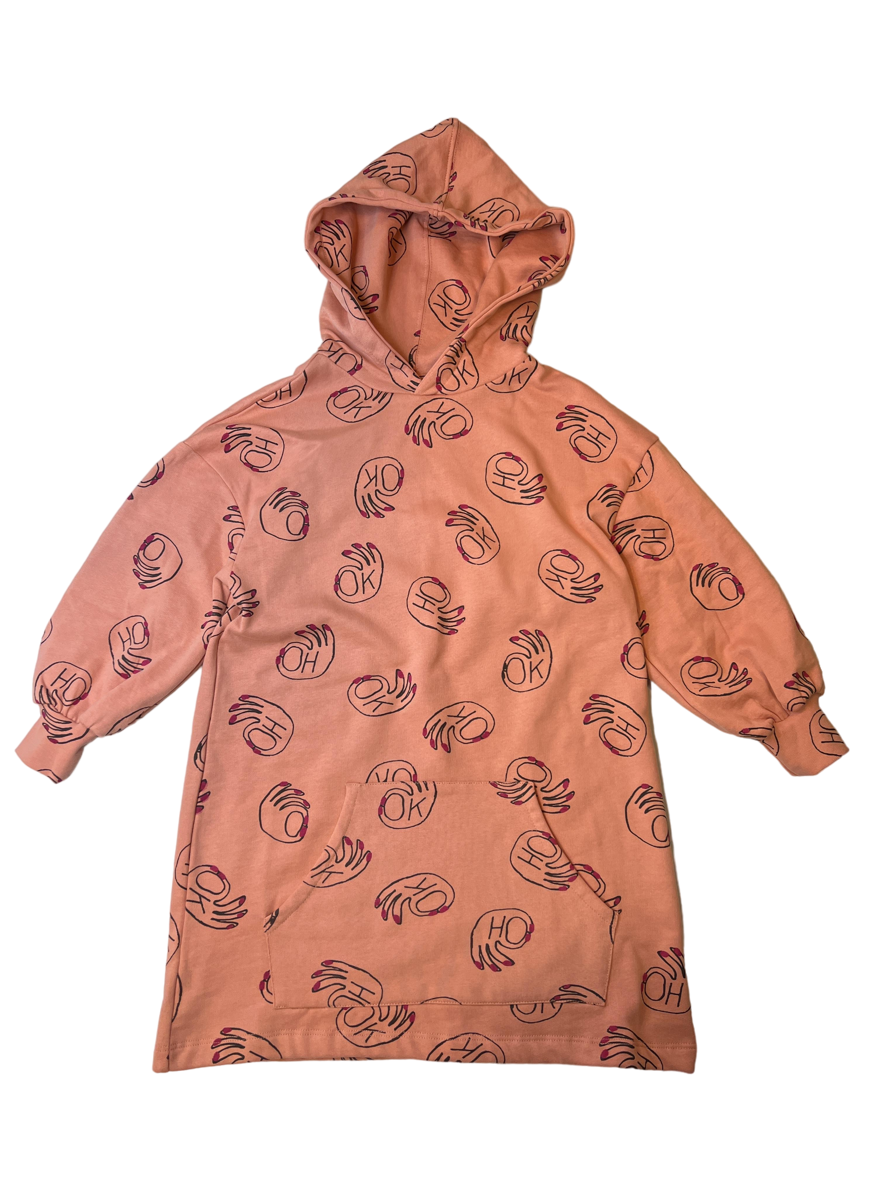 Hoodies Sweatshirts & Hoodies Kleidung Rosa Hoodie Front Image Last Season