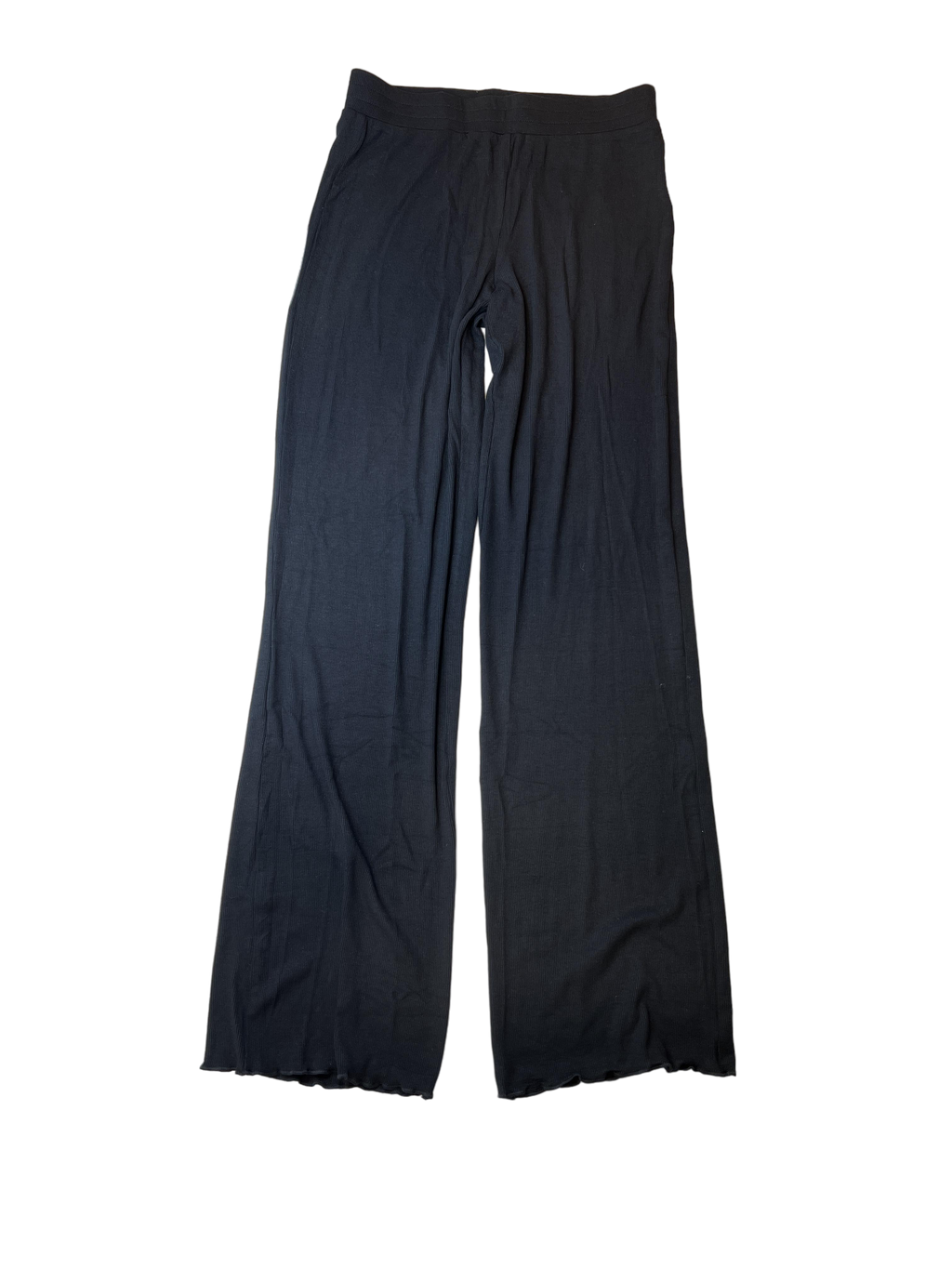 Stoffhosen Hosen & Jeans Kleidung Schwarze Stoffhose Front Image Last Season