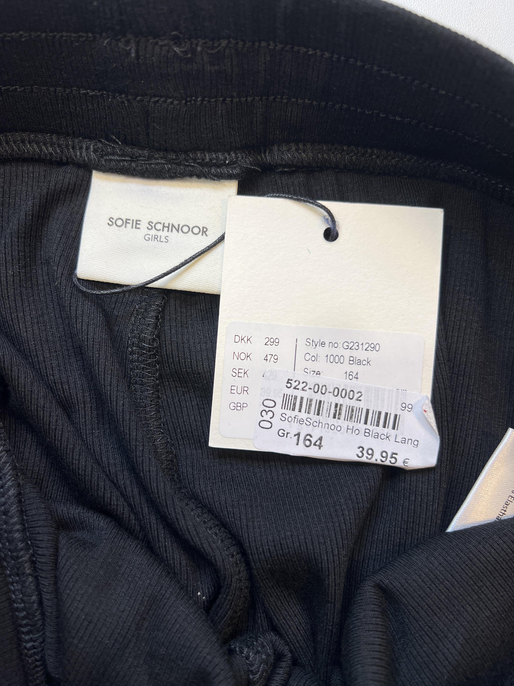 Stoffhosen Hosen & Jeans Kleidung Schwarze Stoffhose Label Image Last Season