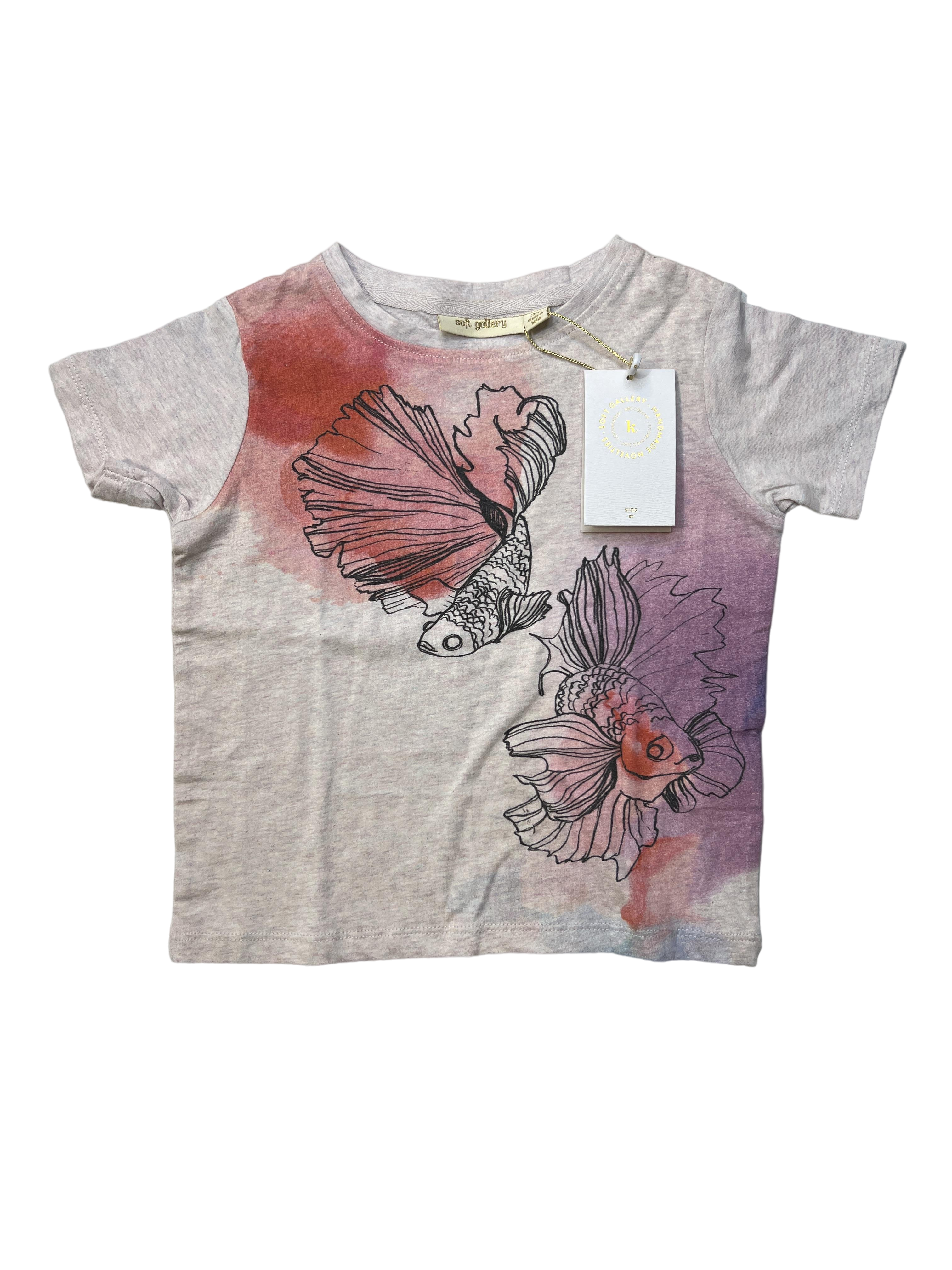 Tops T-Shirts & Tops Kleidung Tshirt bunt Front Image Last Season