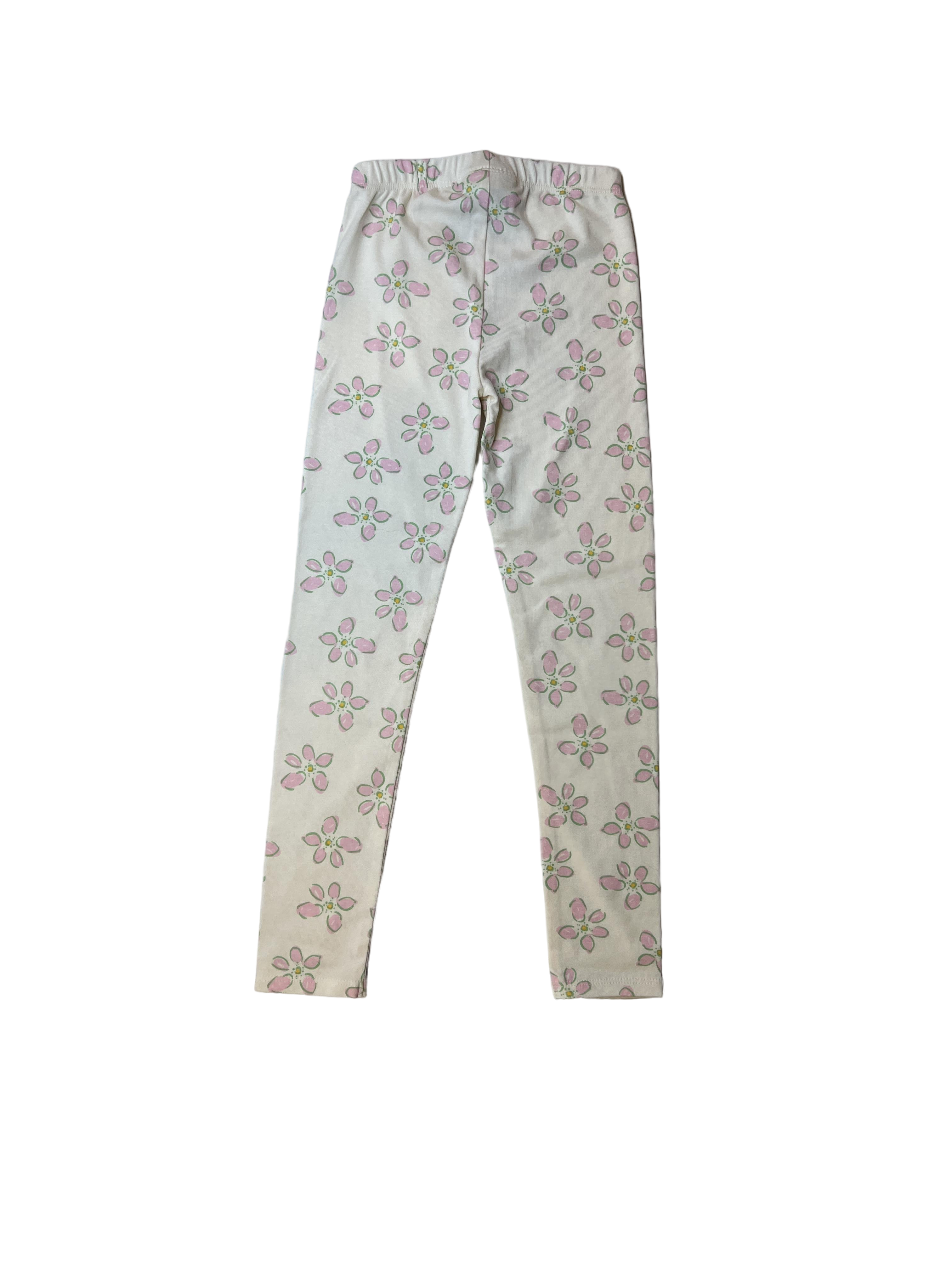 Stoffhosen Hosen & Jeans Kleidung Stoffhose beige Blumen Rear Image Last Season