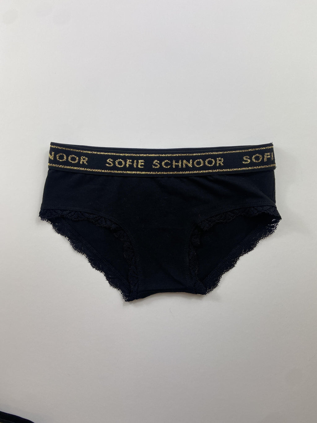 Unterhosen Unterwäsche & Bodys Kleidung Unterhose mit Spitze und Glitzer Bund Front Image Last Season
