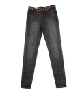 Hosen & Jeans Kleidung Jegging Le Flex / Super Skinny mit Glitzer Bund Front Image Last Season