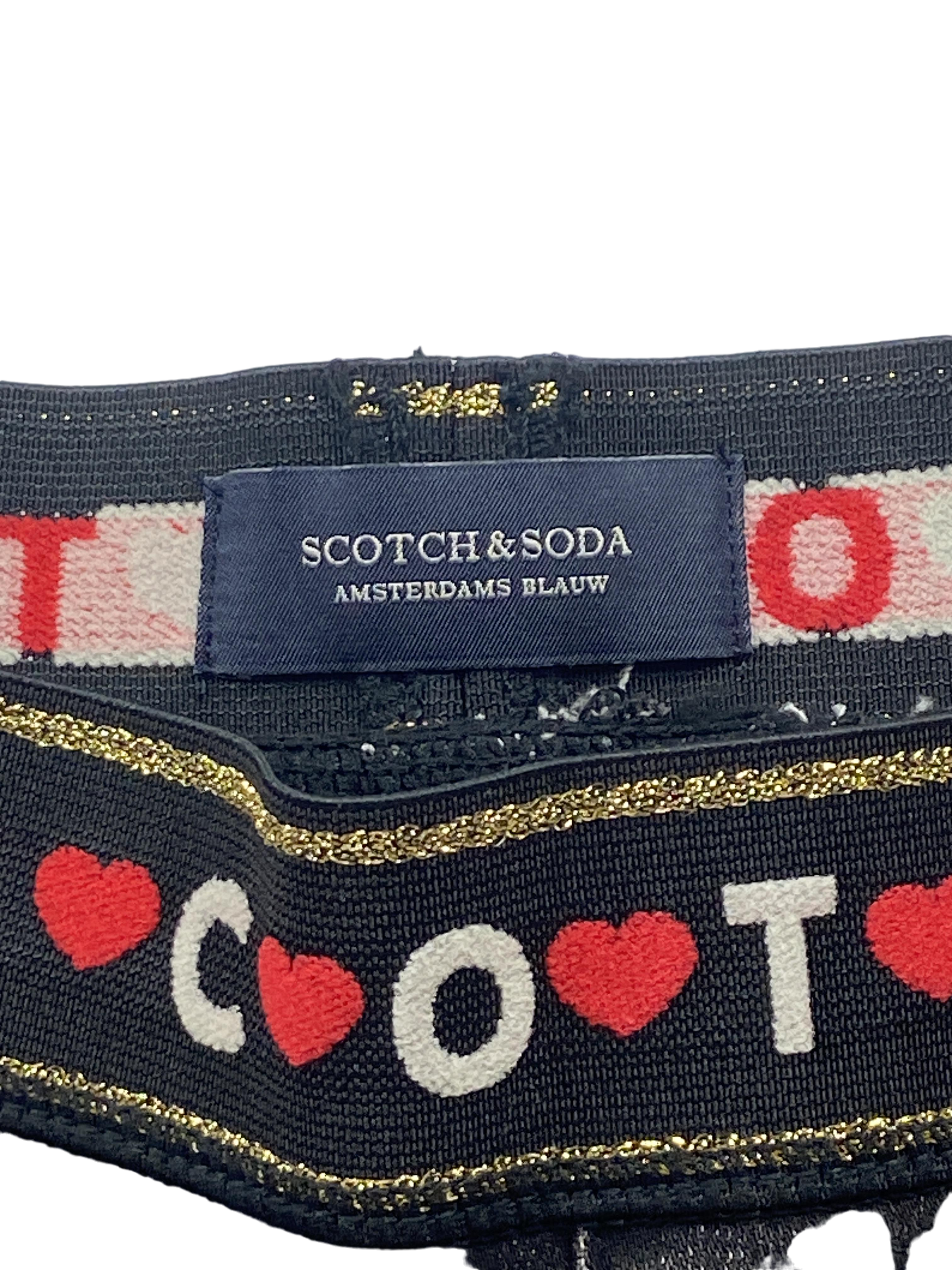 Hosen & Jeans Kleidung Jegging Le Flex / Super Skinny mit Glitzer Bund Label Image Last Season