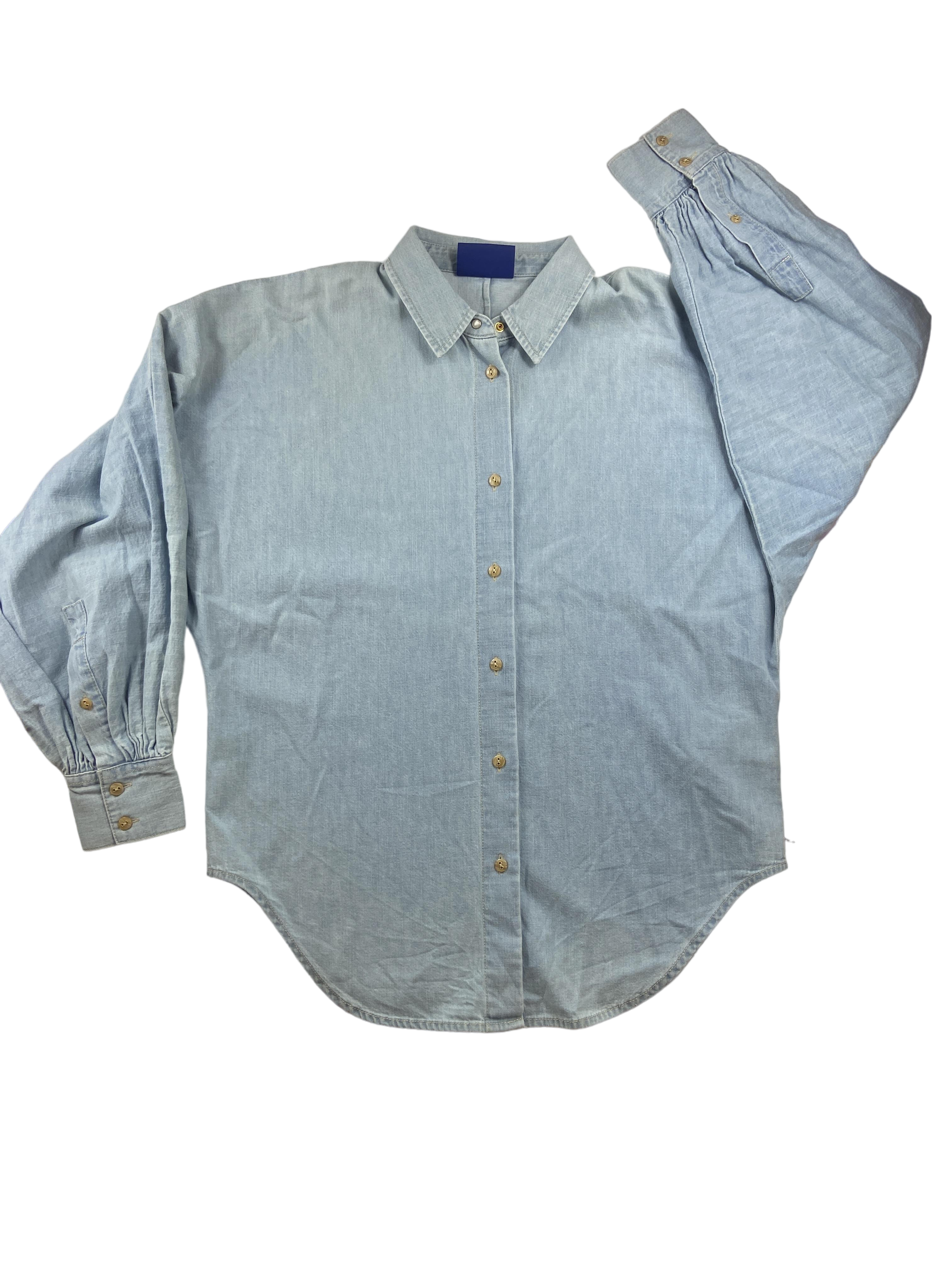 Hemden & Blusen Kleidung Bluse/Hemd Denim Front Image Last Season