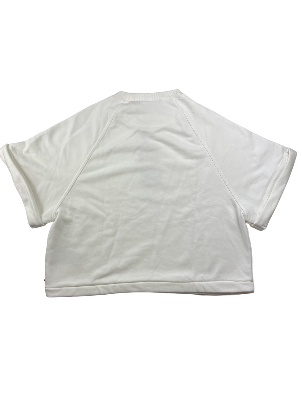 Sweatshirts & Hoodies Kleidung Sweatshirt Kurzarm bestickt Blume Rear Image Last Season