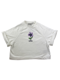 Sweatshirts & Hoodies Kleidung Sweatshirt Kurzarm bestickt Blume Front Image Last Season