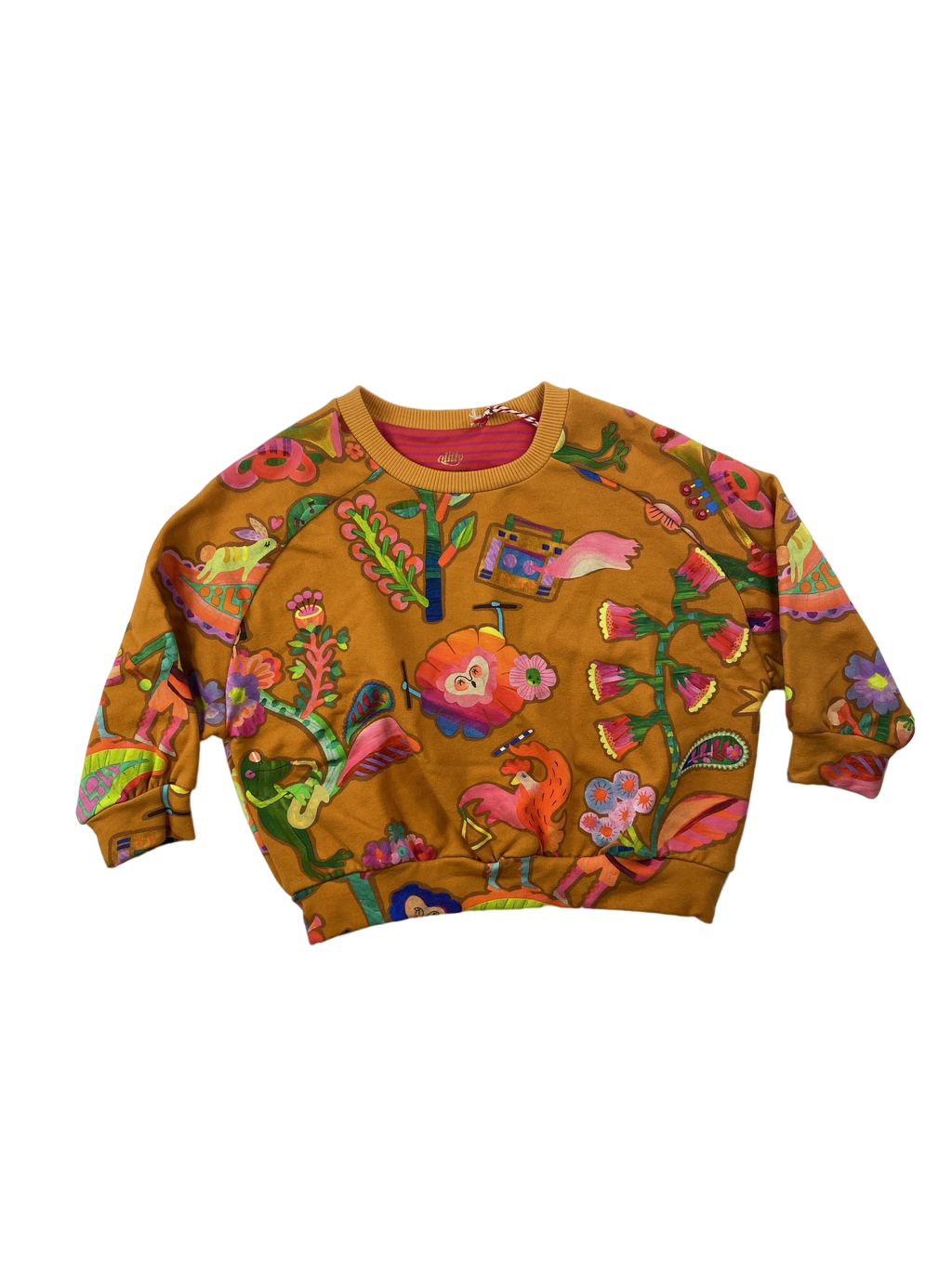Sweatshirts & Hoodies Kleidung Sweatshirt mit Print bunt Front Image Last Season