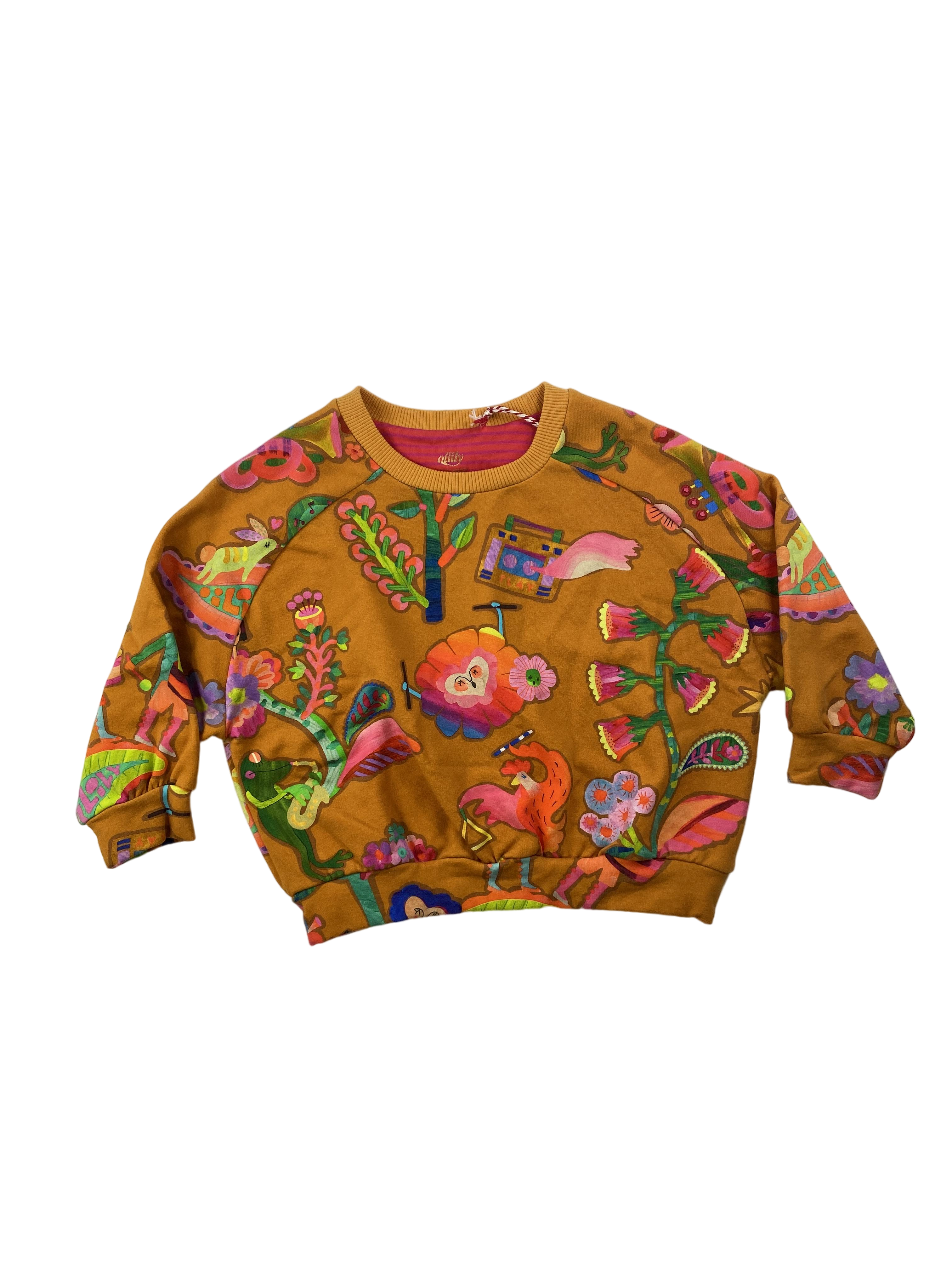 Sweatshirts & Hoodies Kleidung Sweatshirt mit Print bunt Front Image Last Season