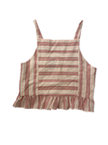 Tops T-Shirts & Tops Kleidung Top mit roten Streifen Front Image Last Season