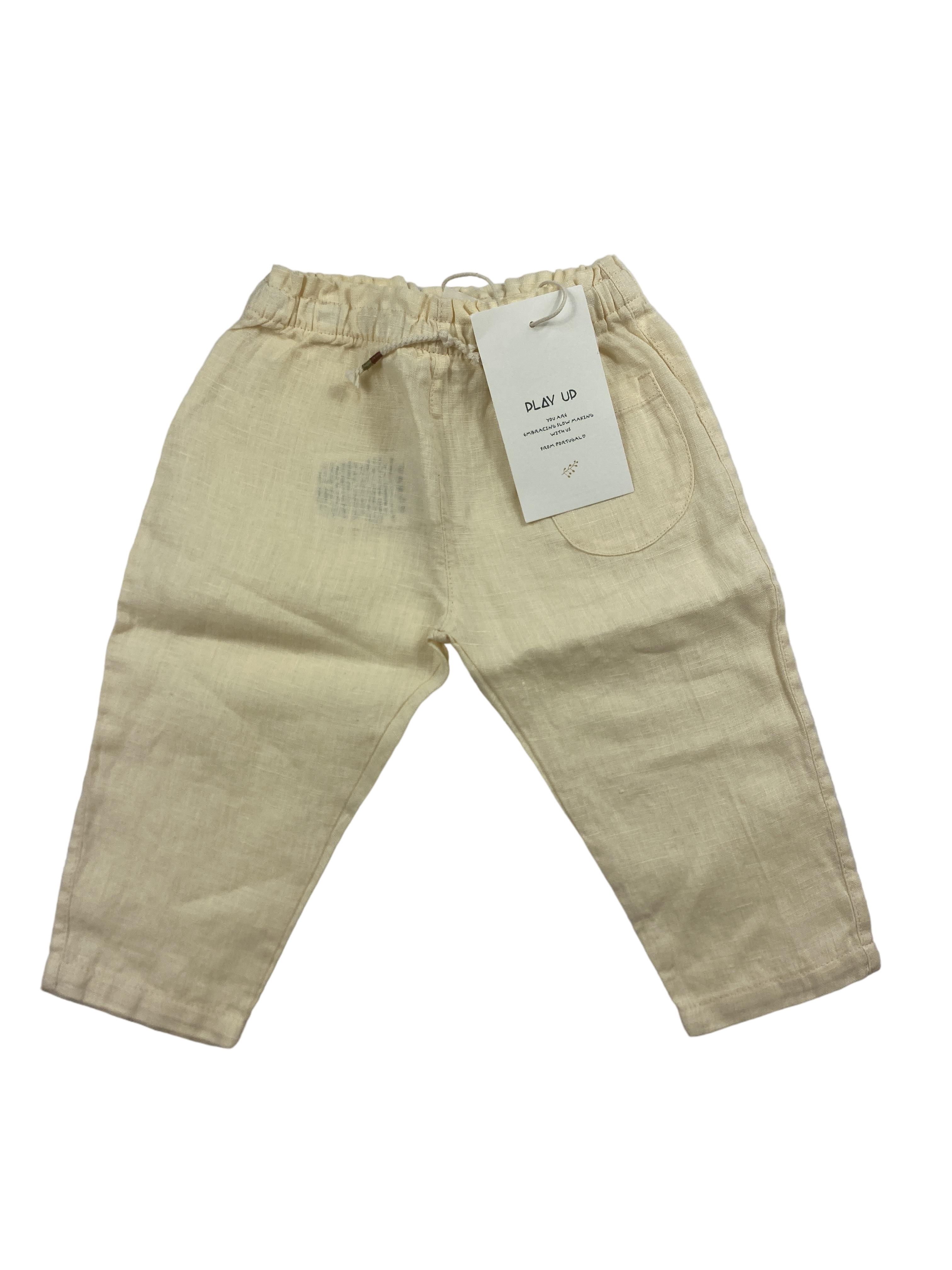 Stoffhosen Hosen & Jeans Kleidung Hose Leine Peach Front Image Last Season