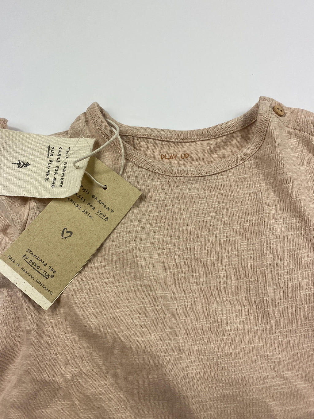 T-Shirts T-Shirts & Tops Kleidung T-Shirt mit Raffung Label Image Last Season