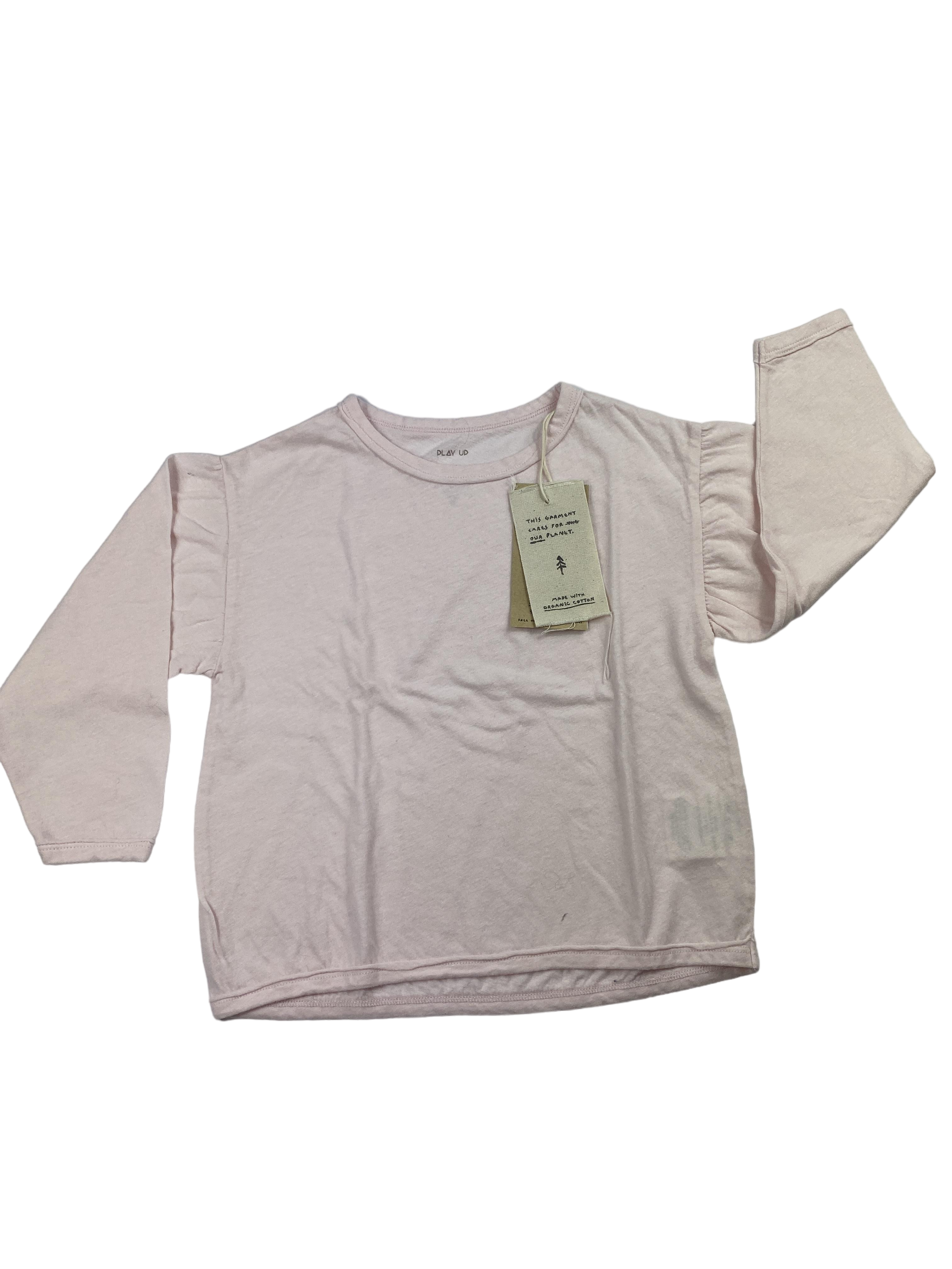 Longsleeves Longsleeves Kleidung Longsleeve hellrosa Front Image Last Season