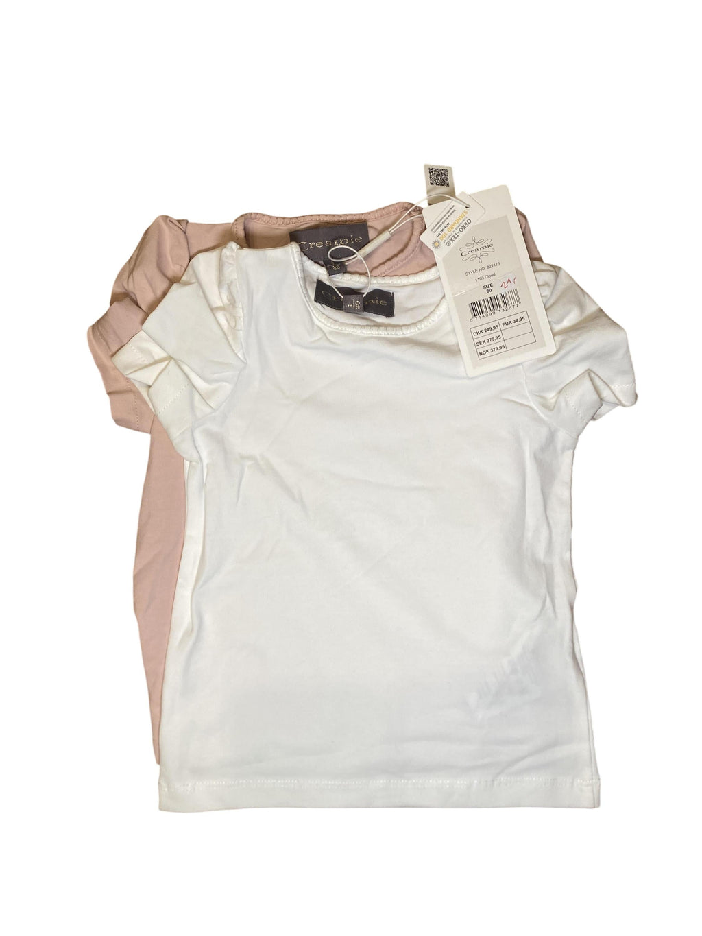 T-Shirts T-Shirts & Tops Kleidung T-shirt doppelpack Creamie Front Image Last Season