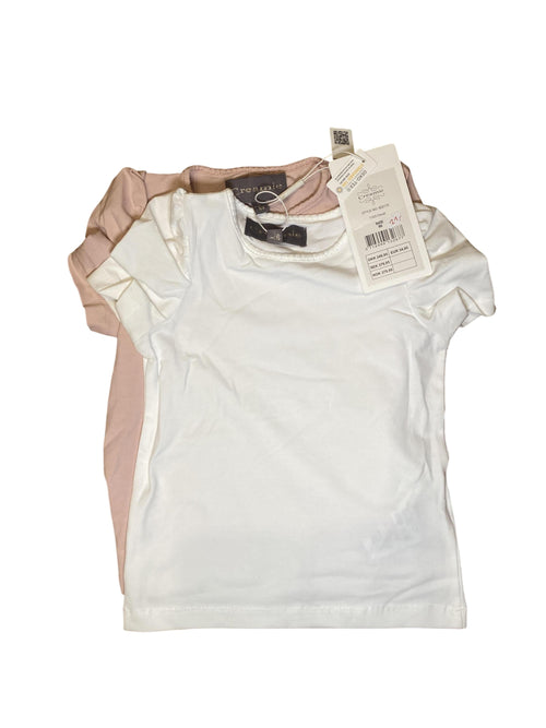 T-Shirts T-Shirts & Tops Kleidung T-shirt doppelpack Creamie Front Image Last Season