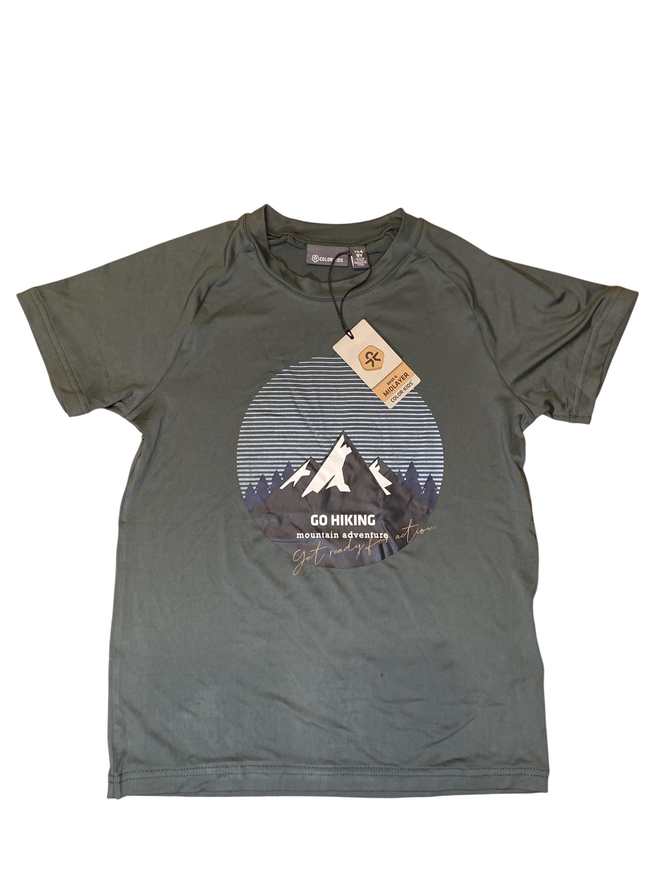 T-Shirts T-Shirts & Tops Kleidung Hicking T-shirt Color Kids Front Image Last Season