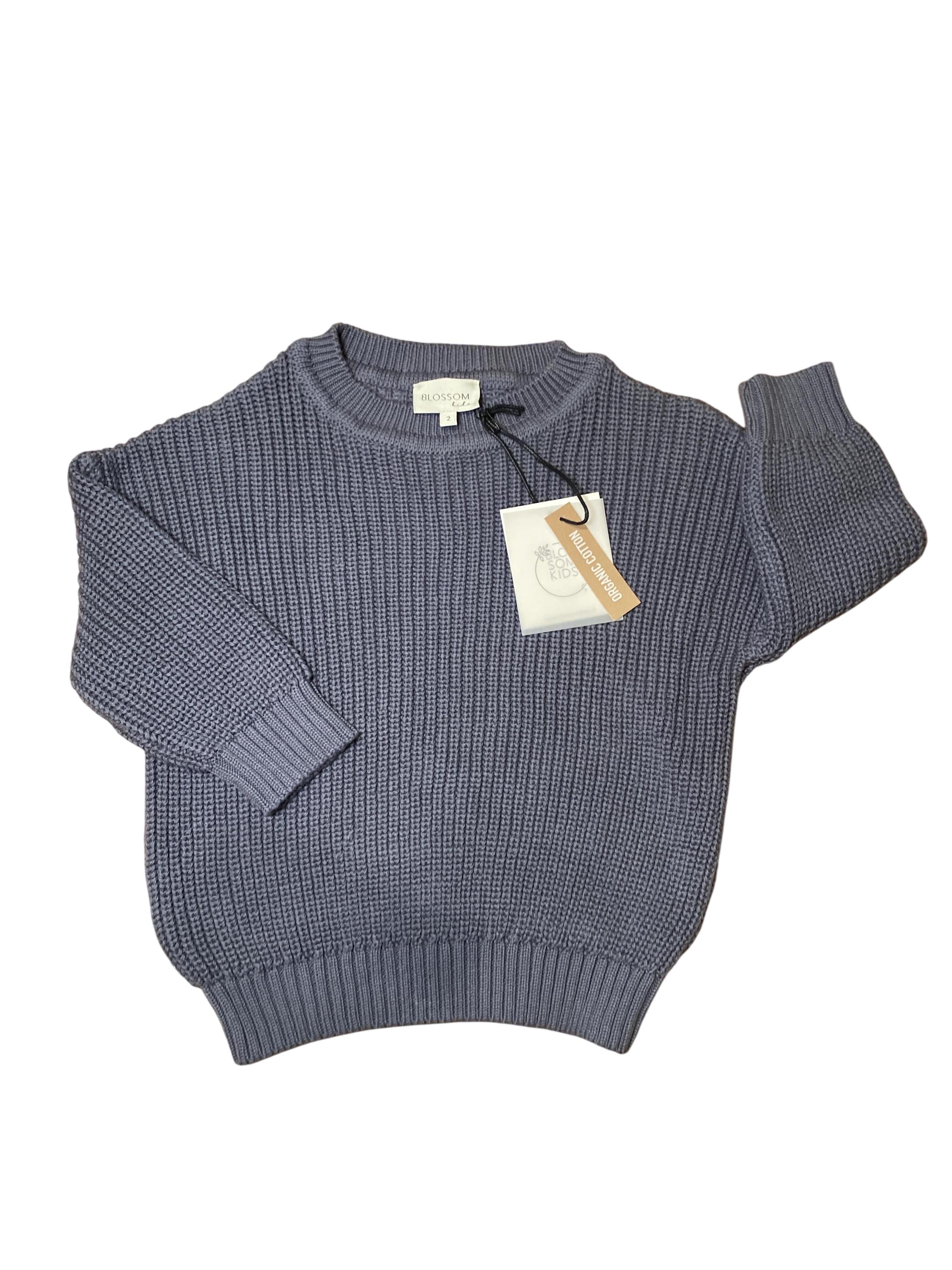 Strickpullover Strickpullover & Strickjacken Kleidung Blue Jumper Blossom Kids  Front Image Last Season