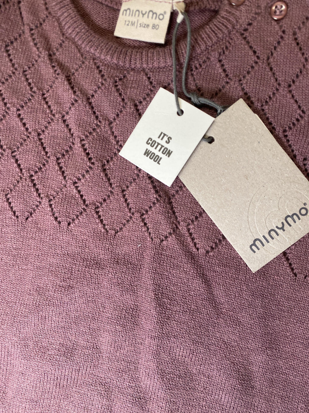 Bodys Unterwäsche & Bodys Kleidung Strickbody Minymo  Label Image Last Season