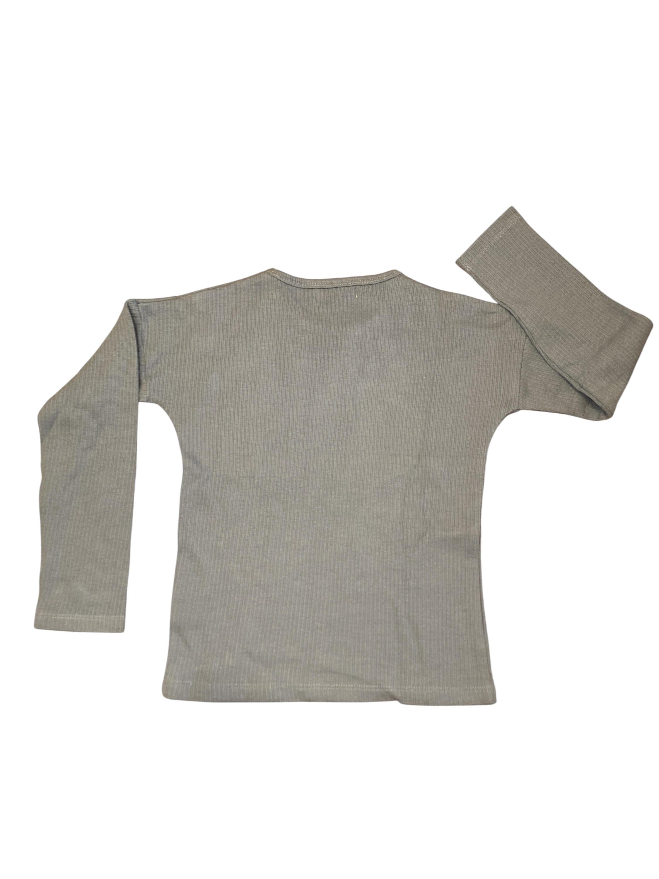 Longsleeves Longsleeves Kleidung Longsleeve mit Knopf Riffle.Amsterdam Label Image Last Season