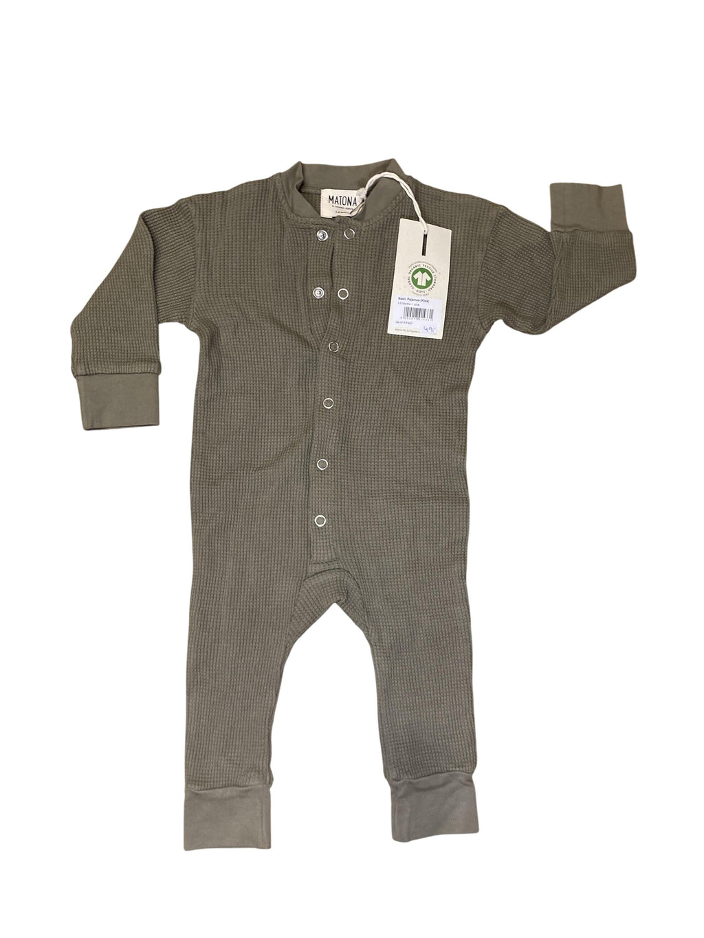 Schlafanzüge einteilig Schlafanzüge Kleidung Basic Pjama ohne Füsse Matona Front Image Last Season