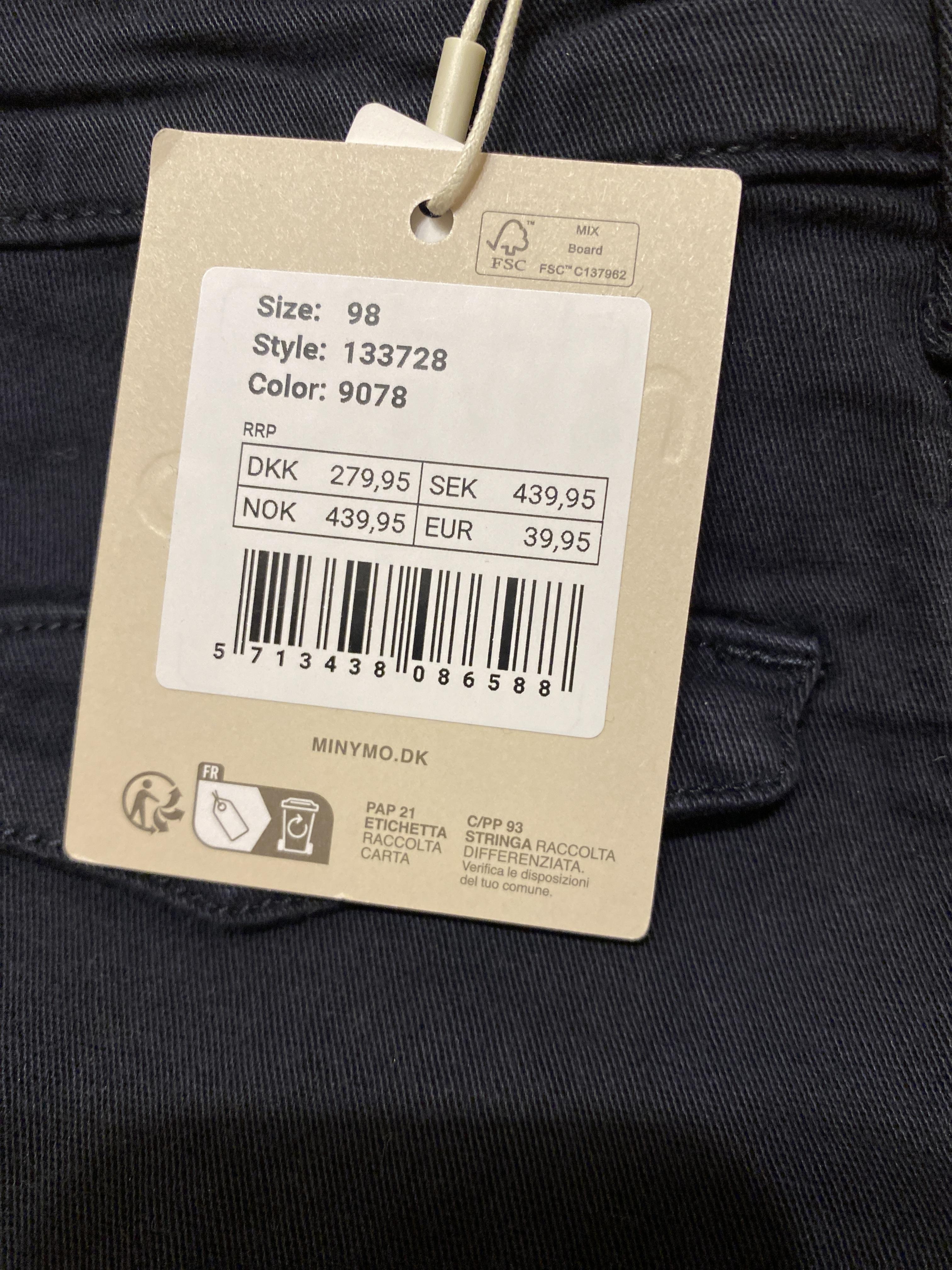 Stoffhosen Hosen & Jeans Kleidung Stoffhose Minymo  Label Image Last Season