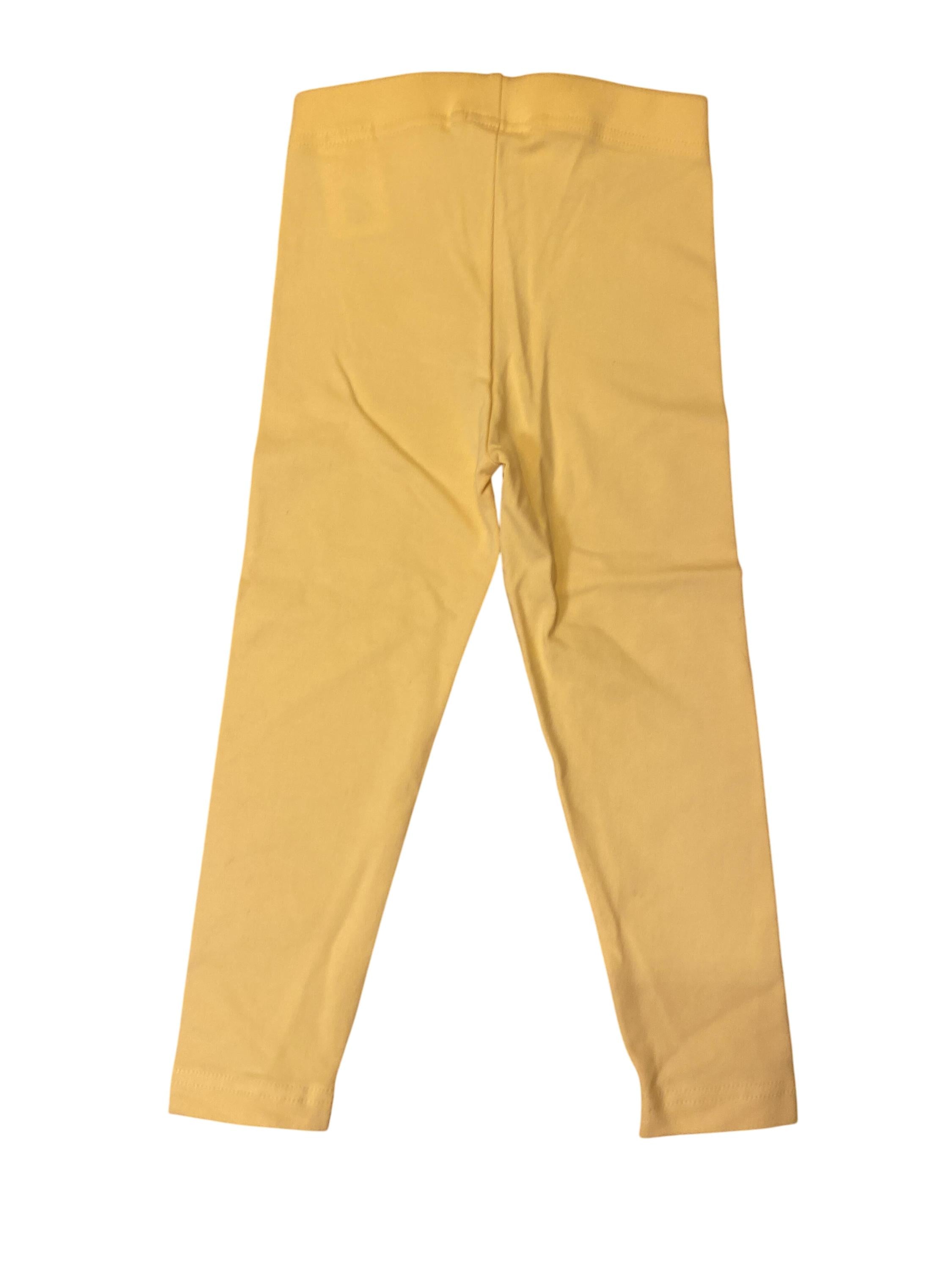 Leggings Hosen & Jeans Kleidung Sonnengelbe leggings Maxomorra Rear Image Last Season