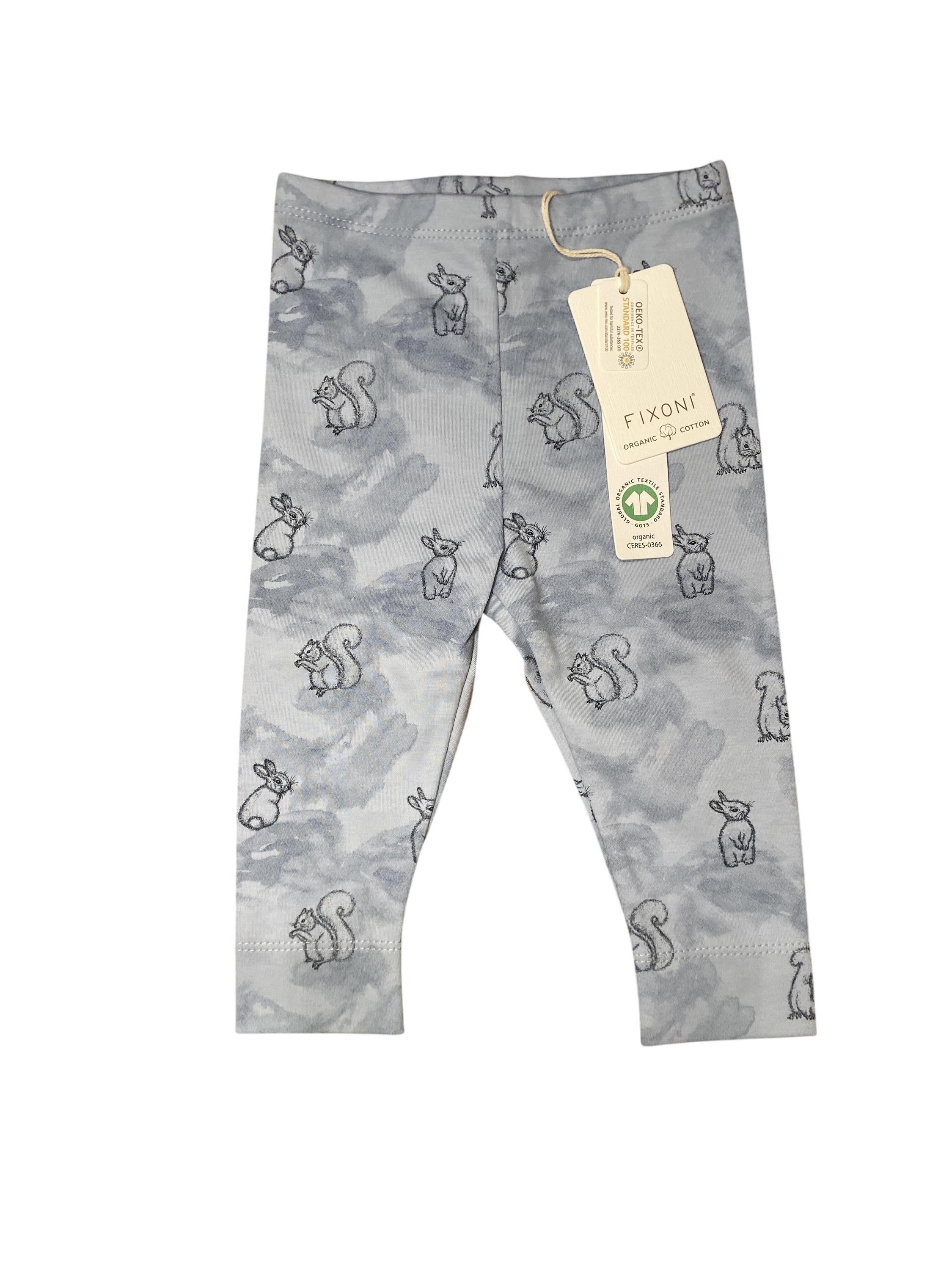 Leggings Hosen & Jeans Kleidung Hasen und Eichhörnchen Leggings Fixoni Front Image Last Season