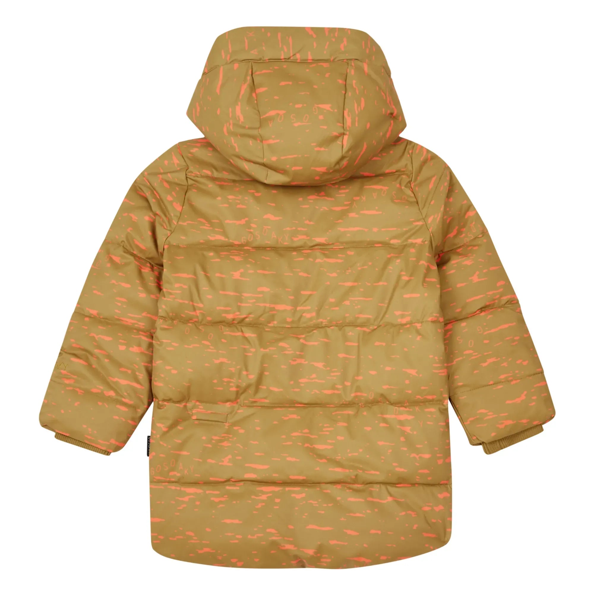 Winterjacken Jacken & Westen Kleidung Tiger eye AOP ochre Winterjacke Gosoaky New Misc Image 1 Last Season