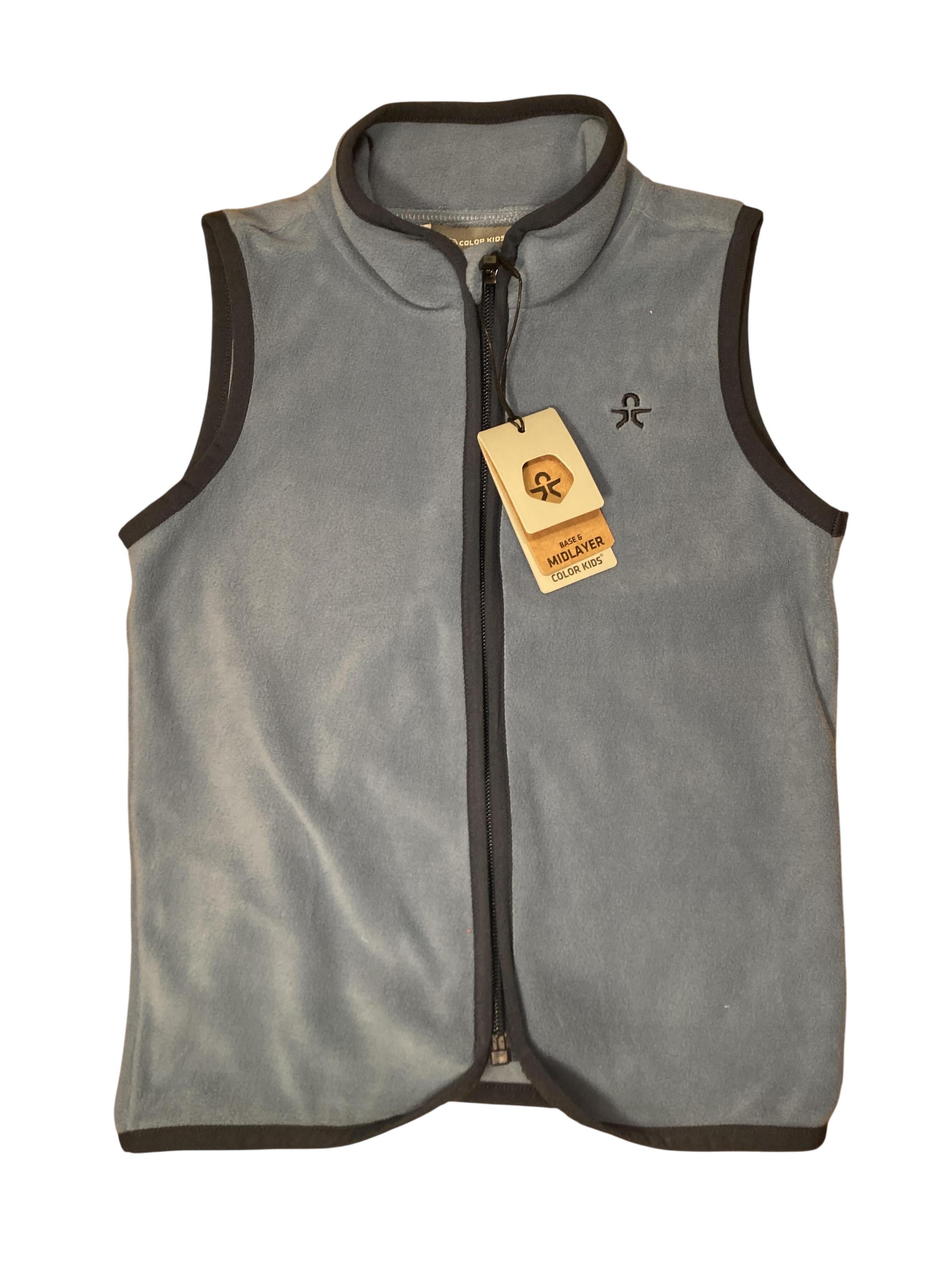 Westen Jacken & Westen Kleidung Dünne Fleece Weste Color Kids Front Image Last Season