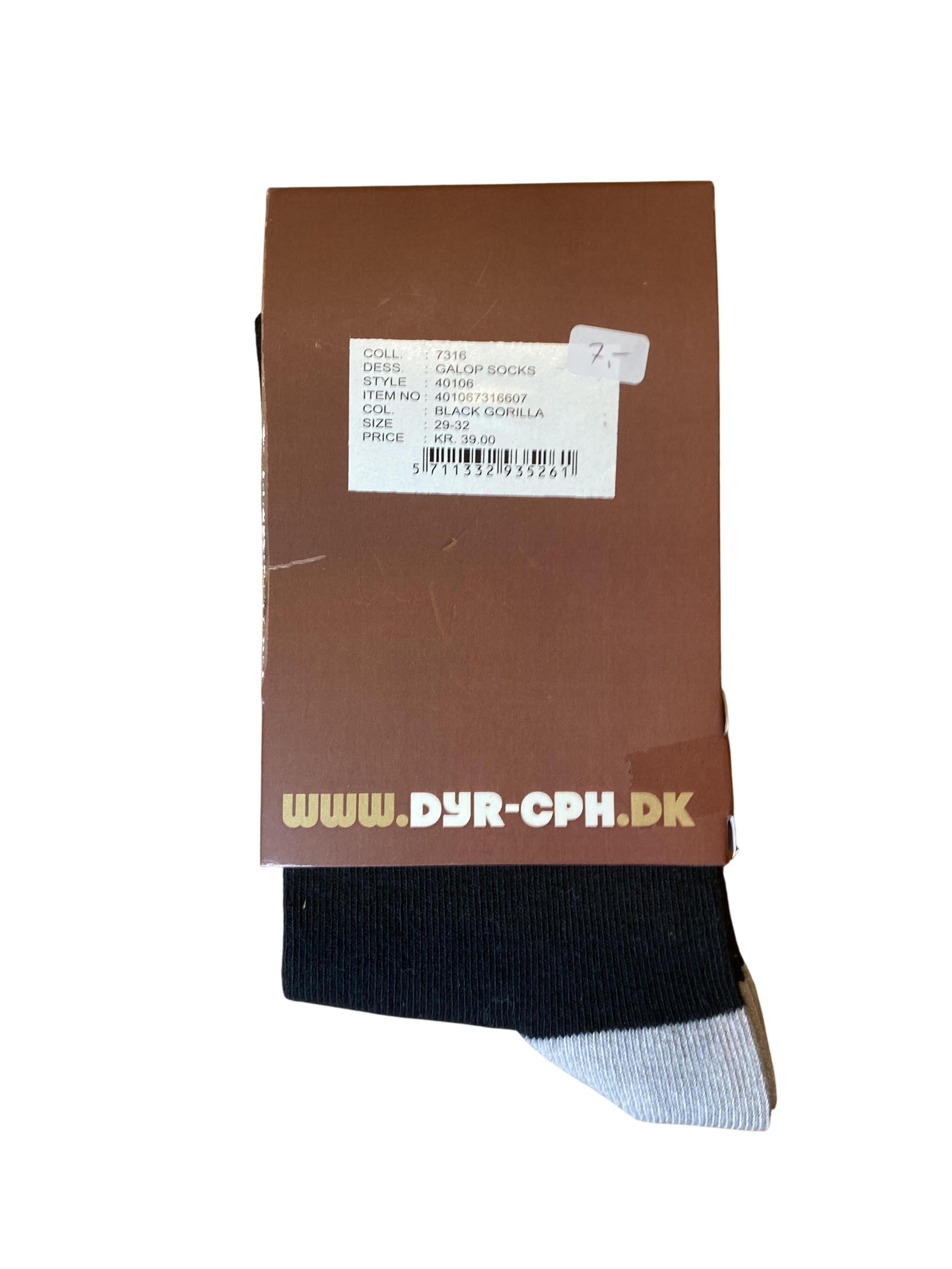 Socken Socken & Strumpfhosen Kleidung Gorilla Socken Dyr Rear Image Last Season