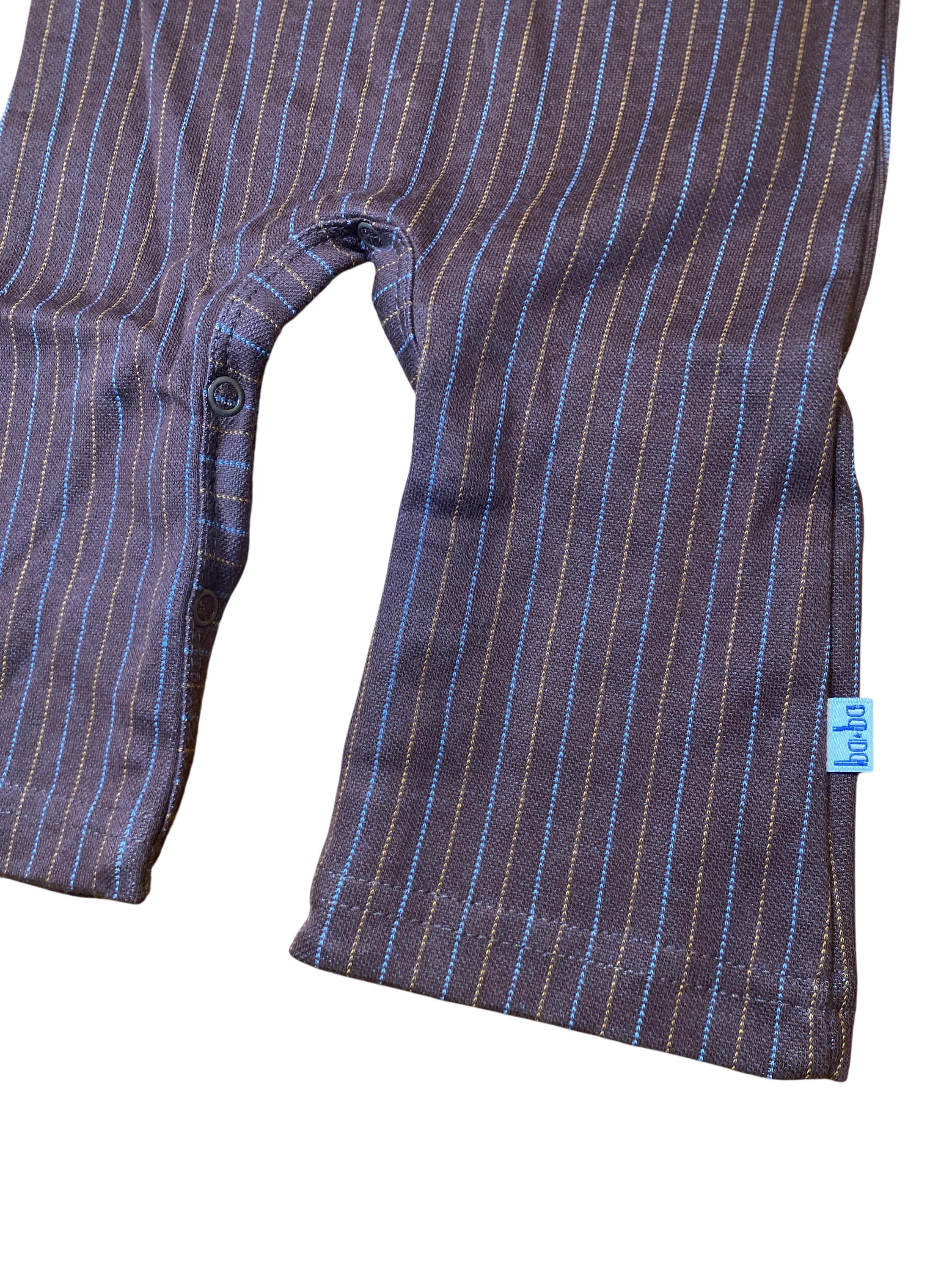 Latzhosen Hosen & Jeans Kleidung Latzhose braun Ba*ba Rear Image Last Season