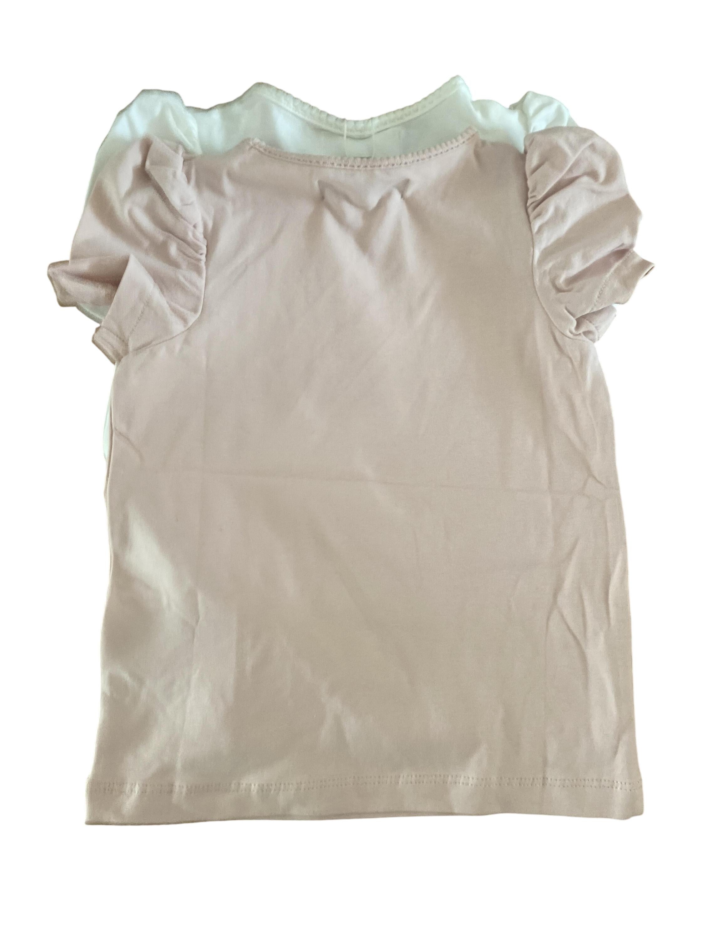 T-Shirts T-Shirts & Tops Kleidung T-Shirt Doppelpack mit Puffärmel Creamie  Last Season