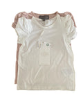 T-Shirts T-Shirts & Tops Kleidung T-Shirt Doppelpack mit Puffärmel Creamie Front Image Last Season