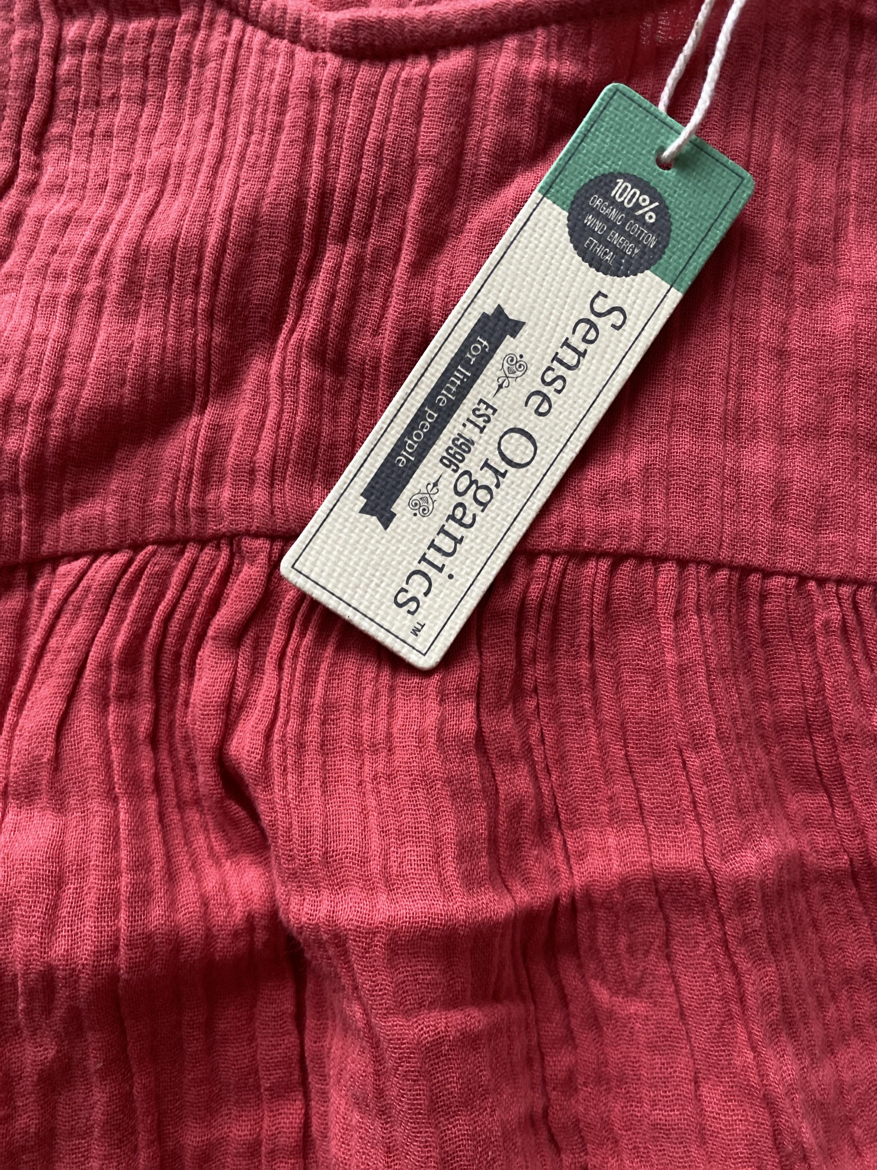 Kleider Kleider & Röcke Kleidung Musselin Kleid Sense Organics Rear Image Last Season