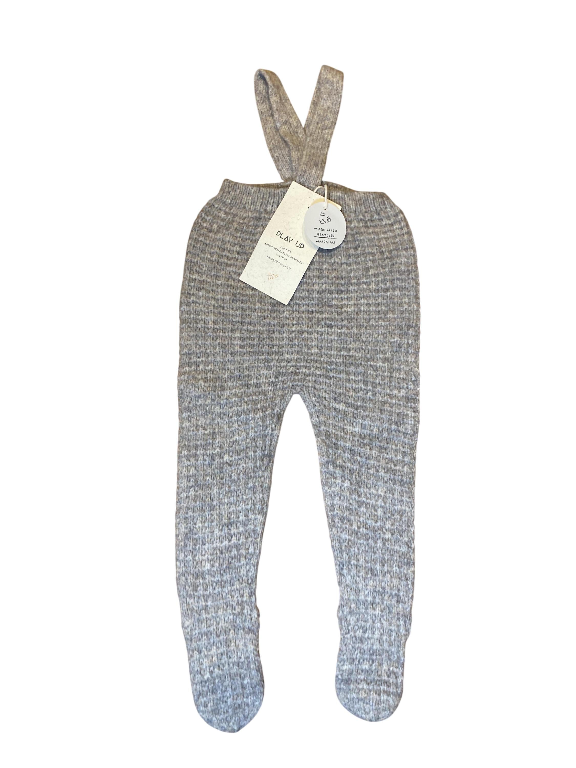 Strickhosen Hosen & Jeans Kleidung Woll-Strickhose mit Trägern Play Up Front Image Last Season