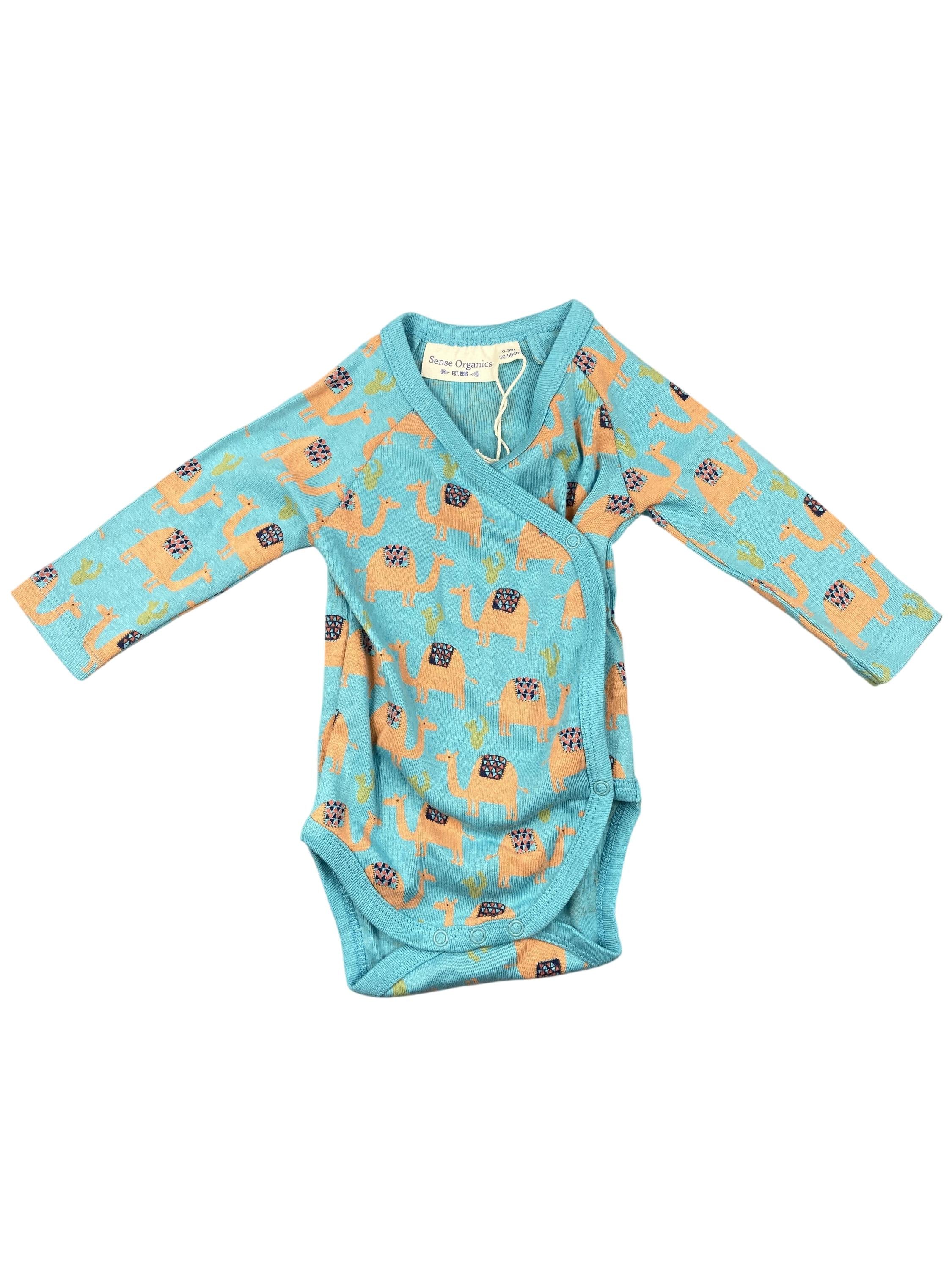 Wickelbodys Unterwäsche & Bodys Kleidung Wickelbody Sense Organics Front Image Last Season