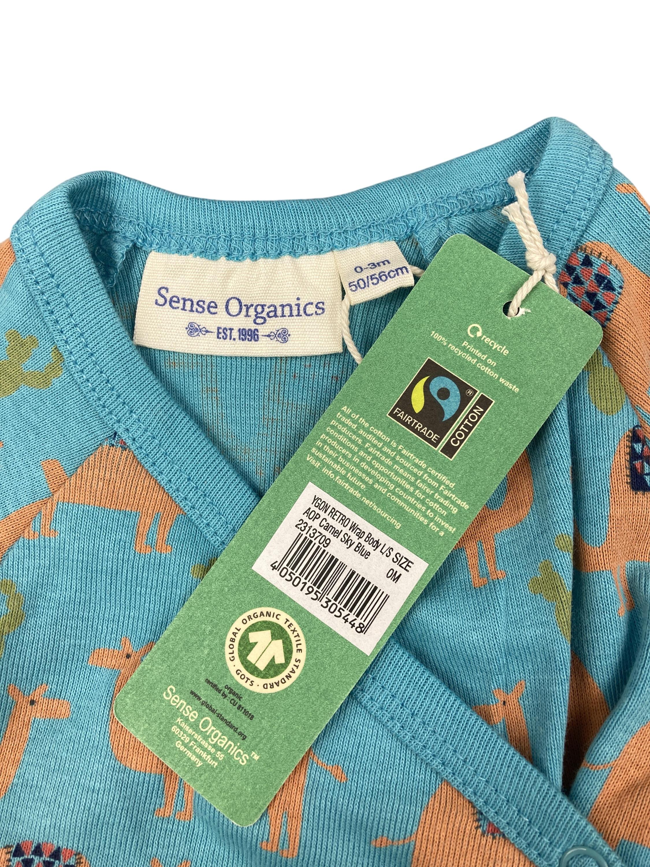 Wickelbodys Unterwäsche & Bodys Kleidung Wickelbody Sense Organics Label Image Last Season