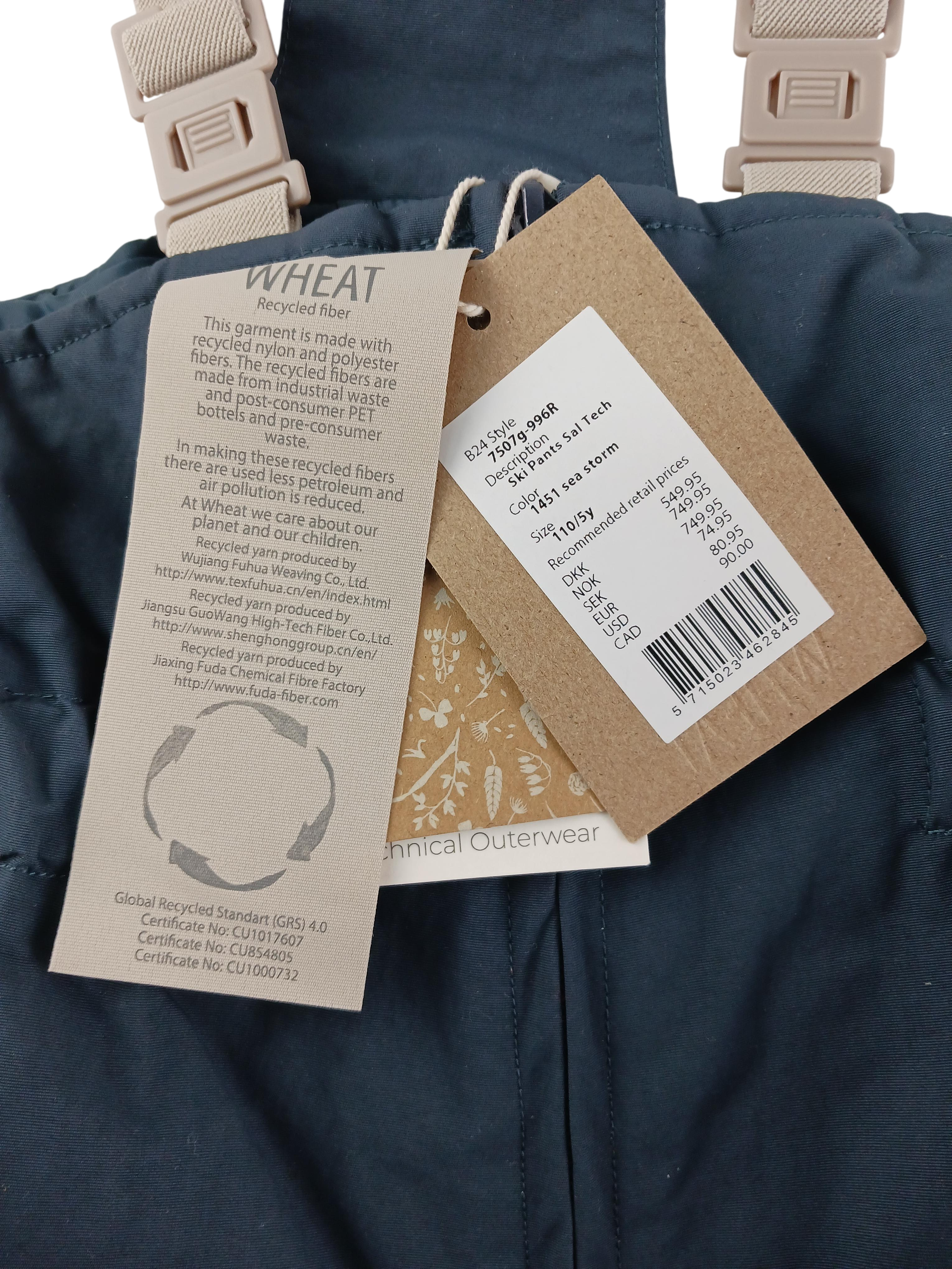 Kleidung Schneehose Wheat Label Image Last Season