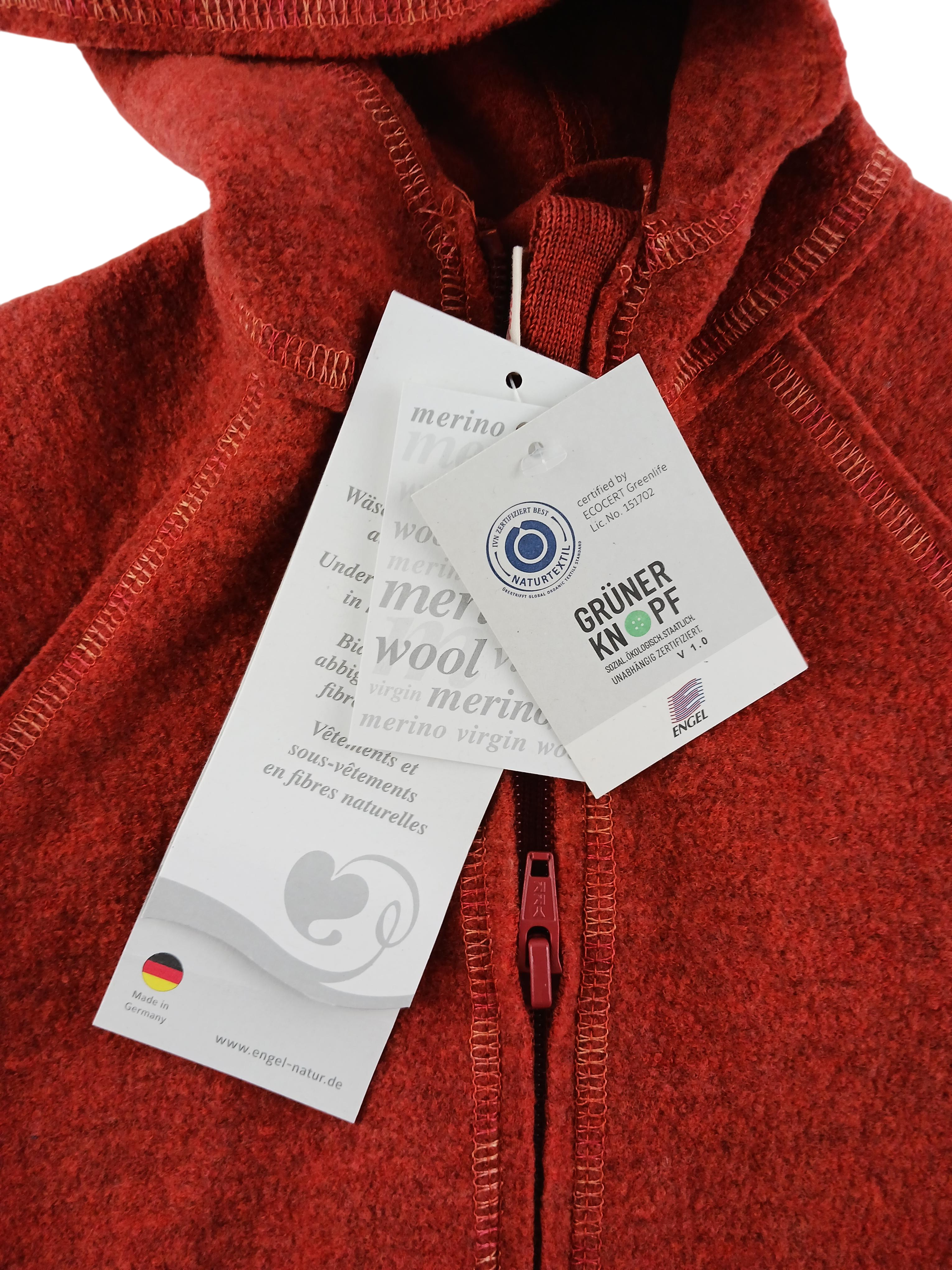 Kleidung Sweatjacke Engel Label Image Last Season