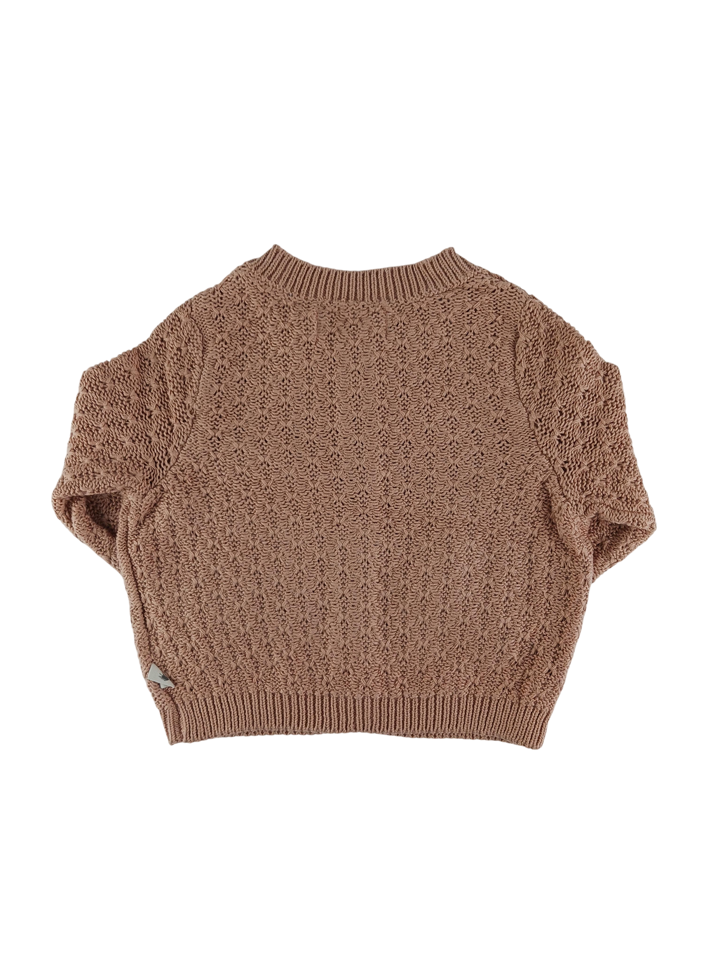 Kleidung Strickjacke Wheat Rear Image Last Season