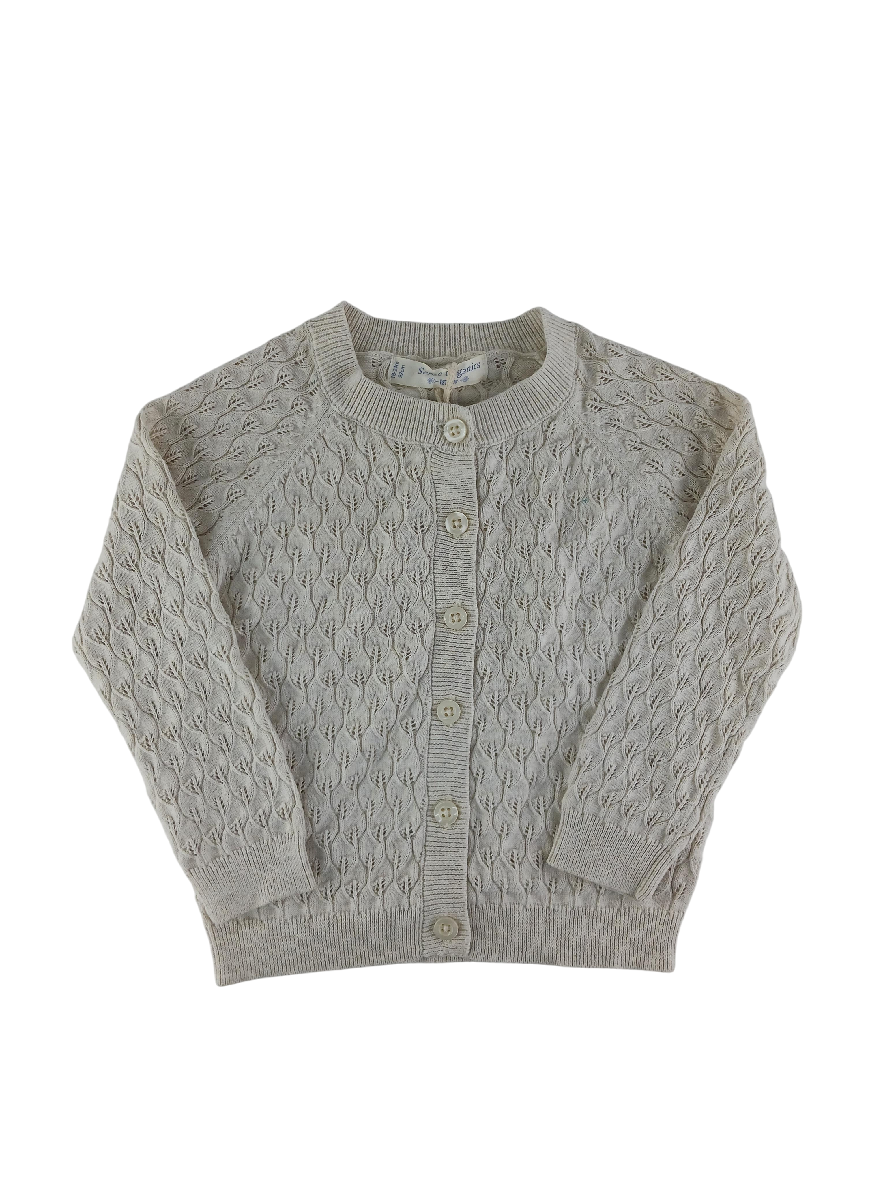 Kleidung Strickjacke Sense Organics Front Image Last Season