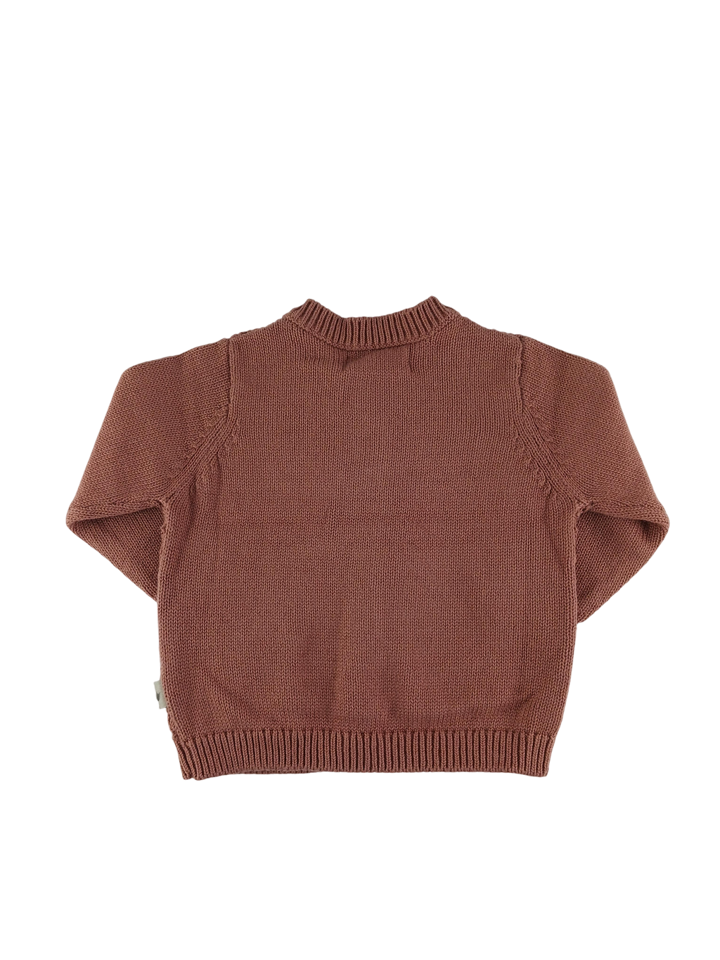 Kleidung Strickjacke Wheat Rear Image Last Season