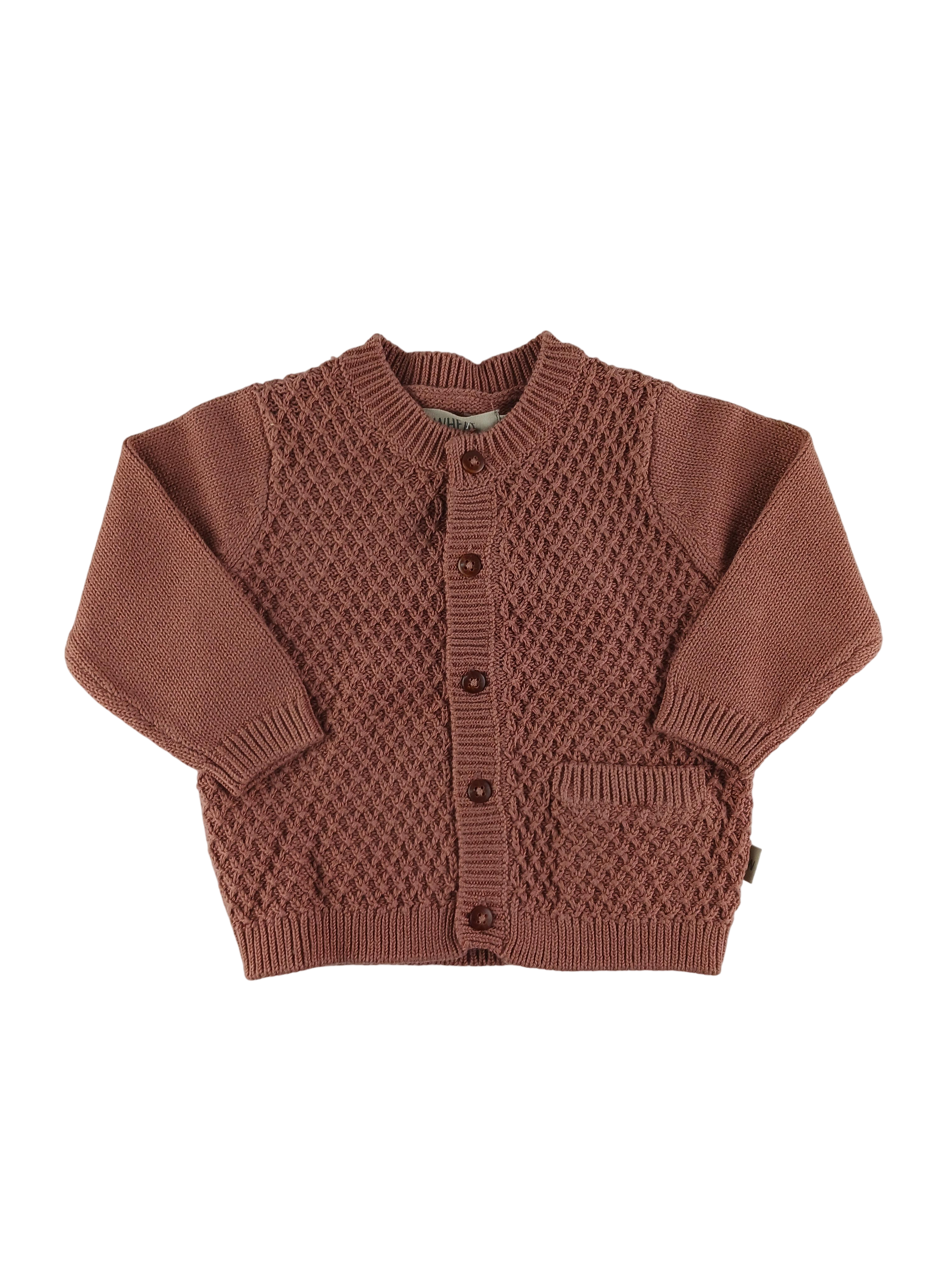 Kleidung Strickjacke Wheat Front Image Last Season