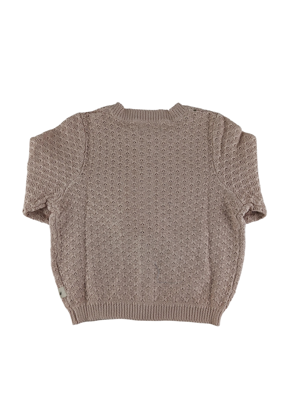 Kleidung Strickjacke Wheat Rear Image Last Season