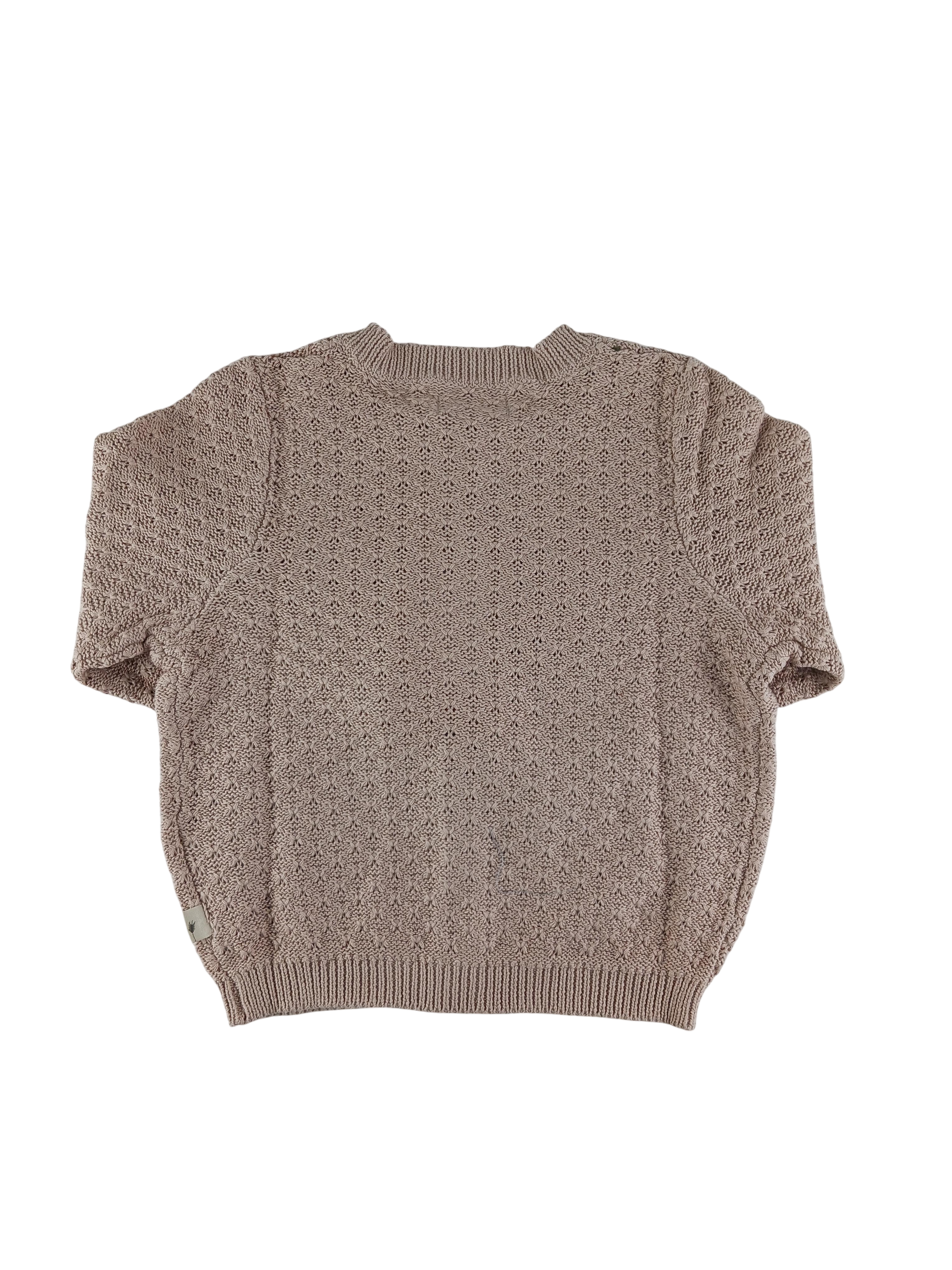 Kleidung Strickjacke Wheat Rear Image Last Season
