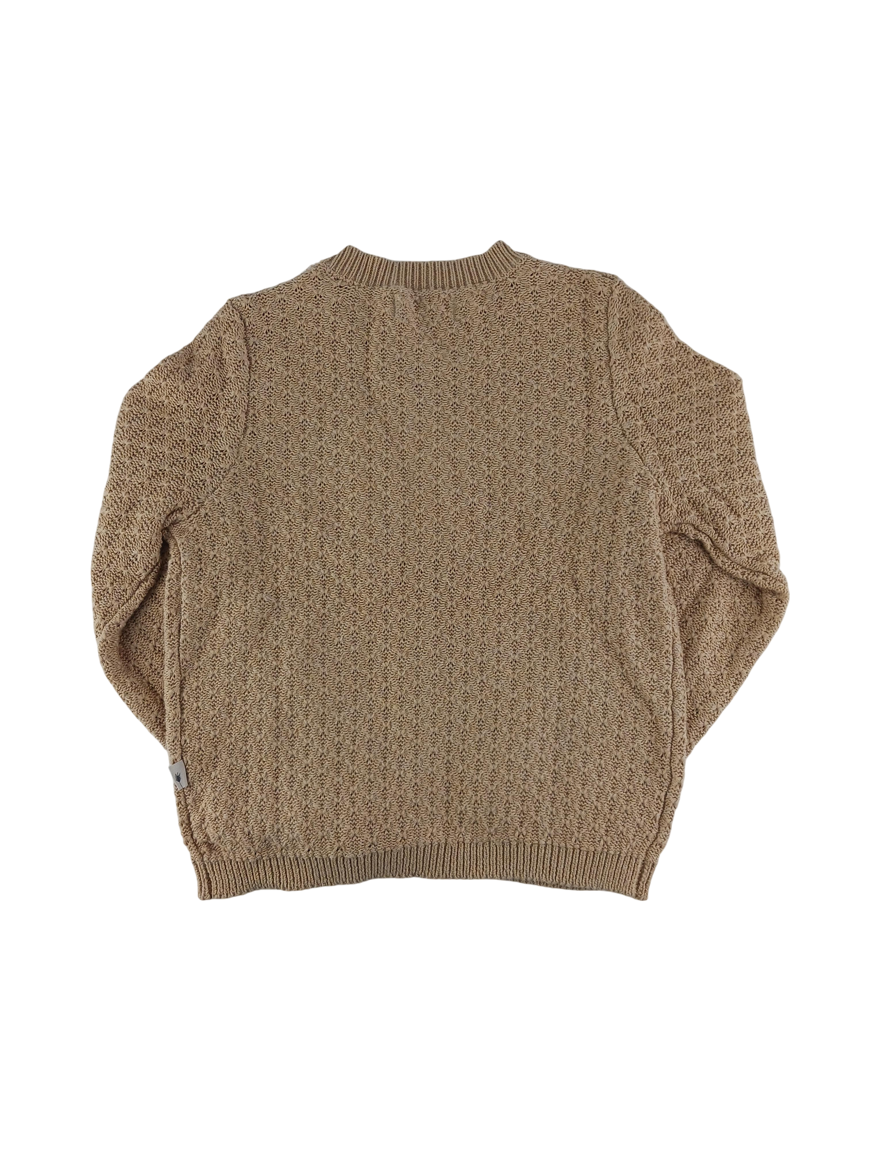 Kleidung Strickjacke Wheat Rear Image Last Season