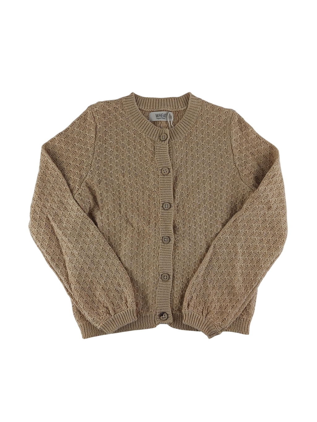 Kleidung Strickjacke Wheat Front Image Last Season